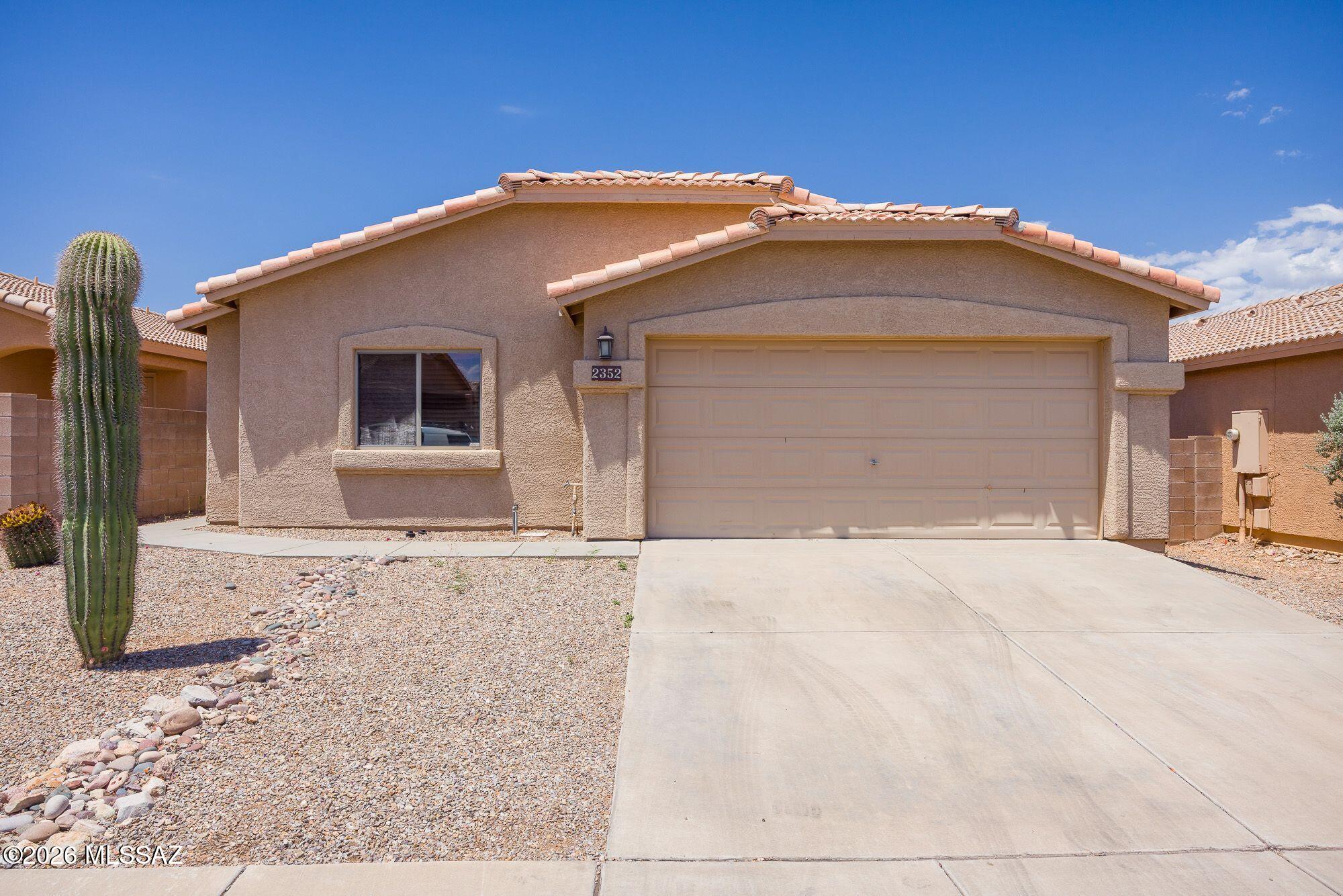 Awesome 4 bedroom 2 full bathrooms, this home offers great room design with split bedroom plan, very spacious kitchen, lots of neutral colors throughout, fresh paint and some new flooring - No carpet. This property is located in excellent area, close to University & Pima College, shopping, restaurants, medical facilities, and downtown. This property will be ready 6/1/2026.