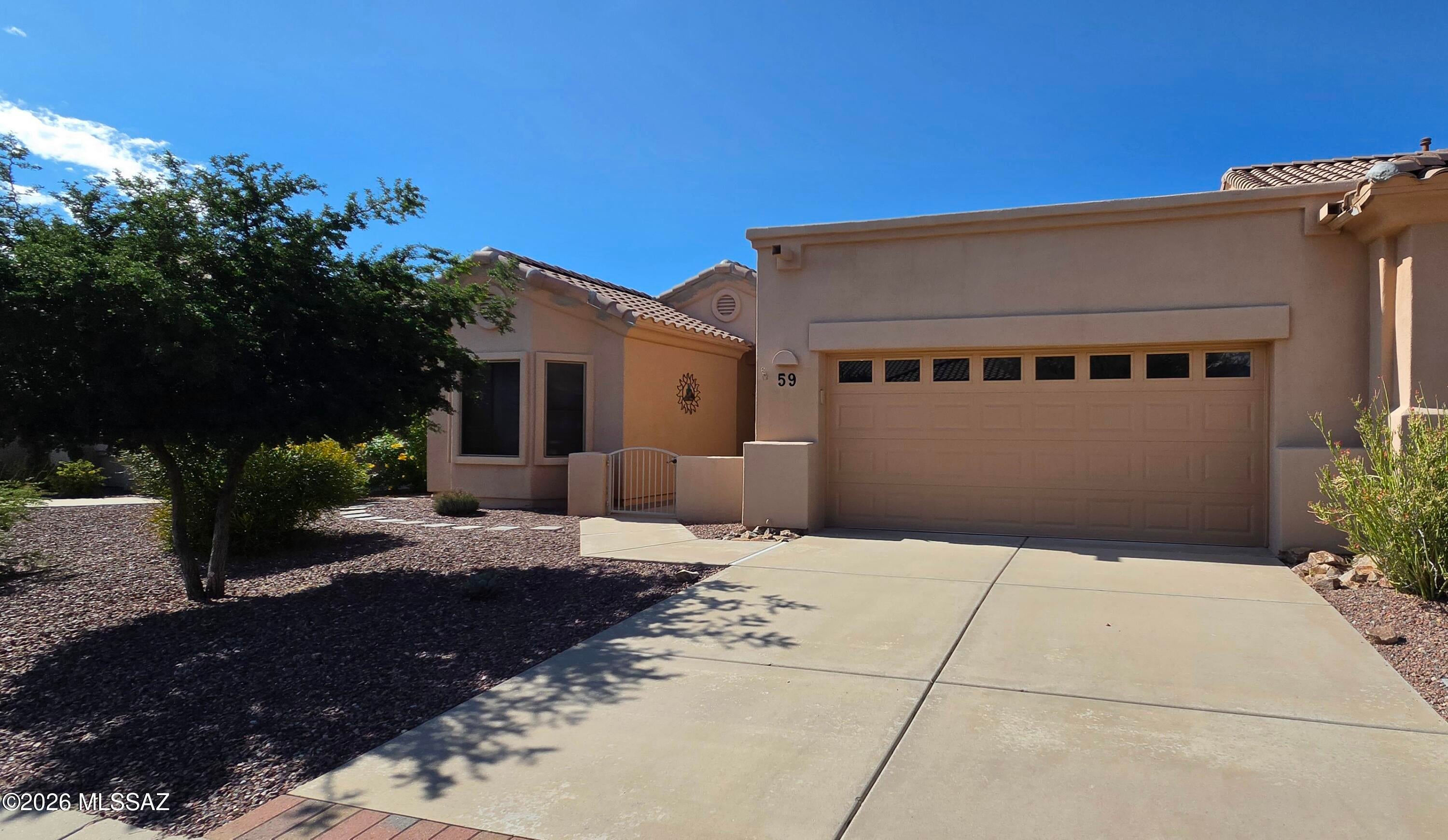 Welcome to this beautifully maintained home, conveniently located just 3.5 miles from OV Hospital, this 2-bedroom plus den/office, 2 bath town home located in desirable Vistoso Village. What sets this home apart is the largest floor plan, 1,851 sq ft with solar lights brightening the great room and laundry room.

Set up an office or a room for the grandkids with the extra space!  The private patio is the perfect place to enjoy your morning coffee or unwind in the evening.

Access to Sunset Park, adjacent to this property, for dog run!


The reasonable HOA fee is a bargain as it includes water, roof, exterior paint, all exterior maintenance front and rear, Xfinity high speed internet and cable tv, termite treatment, year-round heated community pool. spa and lap pool! 

This lock an