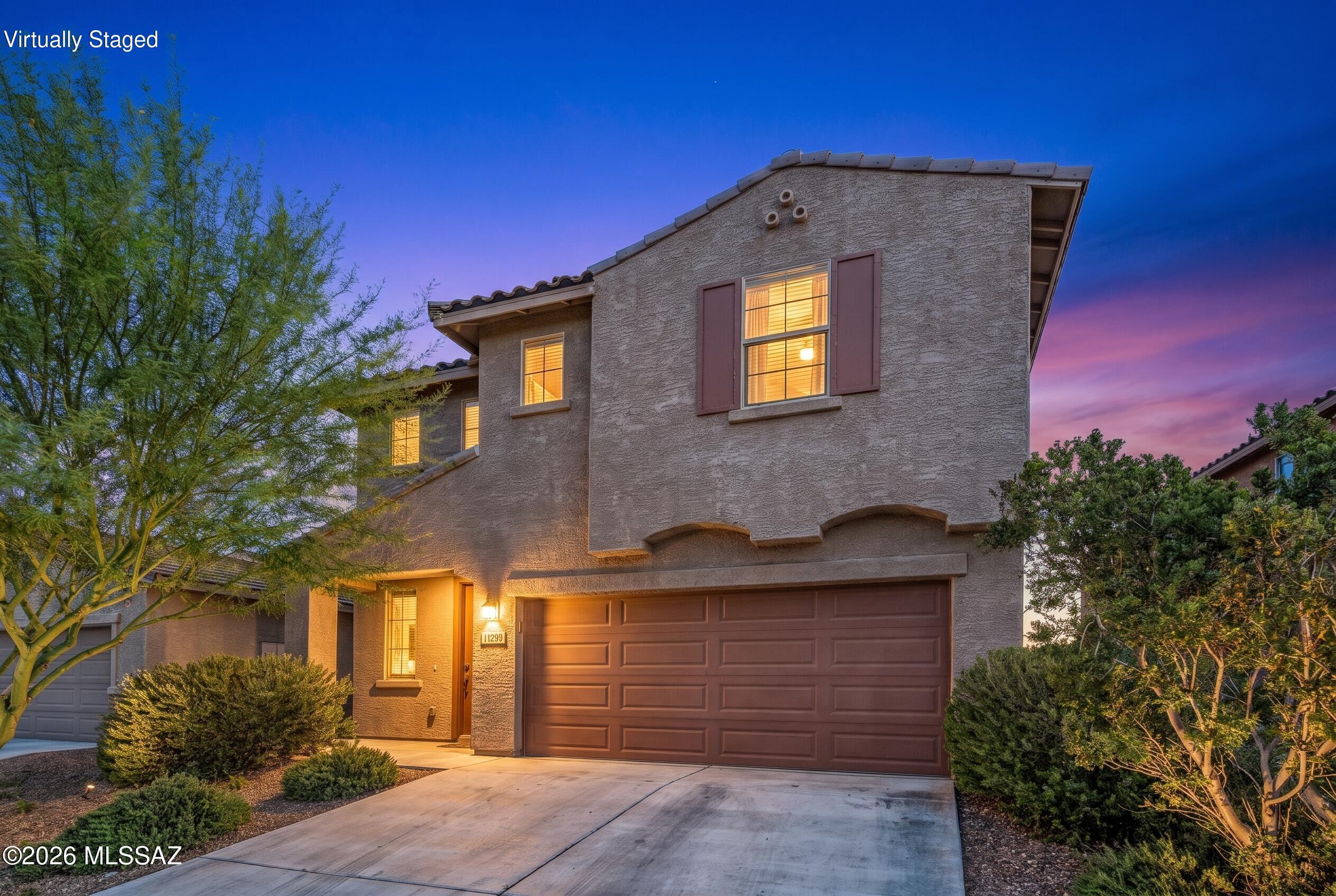 PRIMARY ON THE 1ST FLOOR & NO BACK NEIGHBORS! This smart home features, meaningful upgrades and an outdoor space with tons of possibilities! Where thoughtful upgrades, and inviting outdoor living come together in the desirable Vail community. You get what you pay for and this home delivers features that make a difference! an updated kitchen, water softener and a landscaped backyard ready for relaxing evenings, weekend barbecues, and memorable gatherings. There's even room to envision a future pool and create the backyard retreat you've always dreamed of. Located within the highly rated Vail School District, Be part of a community where education and community connection are part of the appeal. If you're looking for the perfect place to call HOME, call and schedule your private TODAY!