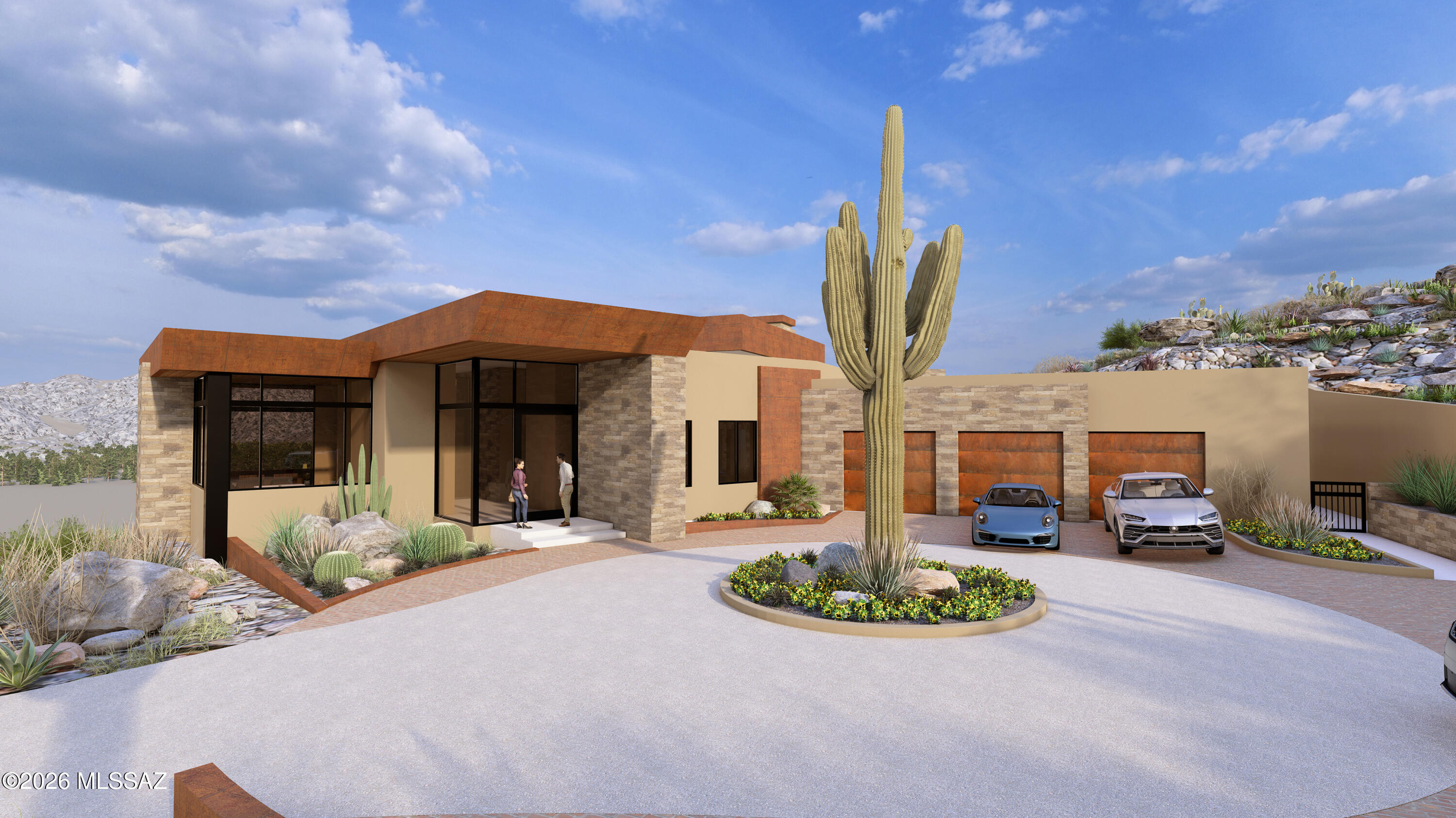 No need to wait to build ! Save time & money—this exceptional one level home is fully designed by Aesthetic Effect LLC & ready to go in Manned Gated Canyon Pass-Dove Mountain. Perched on 5.5 acres w/ sweeping, unobstructed views, this stunning residence has pre-approval from HOA design approval, This thoughtfully crafted floorplan features: 4800 Square feet incls 4 spacious bedrooms-all w/ en-suites, powder room, & one for outside living space w/ shower, Dedicated wine room, Wet bar in formal DR. Private entrance & space separate from the home. Expansive outdoor living & dining space w/ sun deck, Game areas. Yoga yard & Sparkling pool /spa designed by SoAZ Pools w/ 3 car garage. Private dog run, gray water tank & option for back-up generator. 
Time to build estimate at 18 months A completed Topography Survey & Geotechnical Report survey; plus, an elevated interior design package curated by Designs by Priya. Mood boards, renderings, & full floorplan available in documents. Design aesthetic blends creams, soft neutrals, & warm gold accents to create a modern, sophisticated interior that feels both luxurious & inviting. 
Contact me for full details on this oneofakind property!