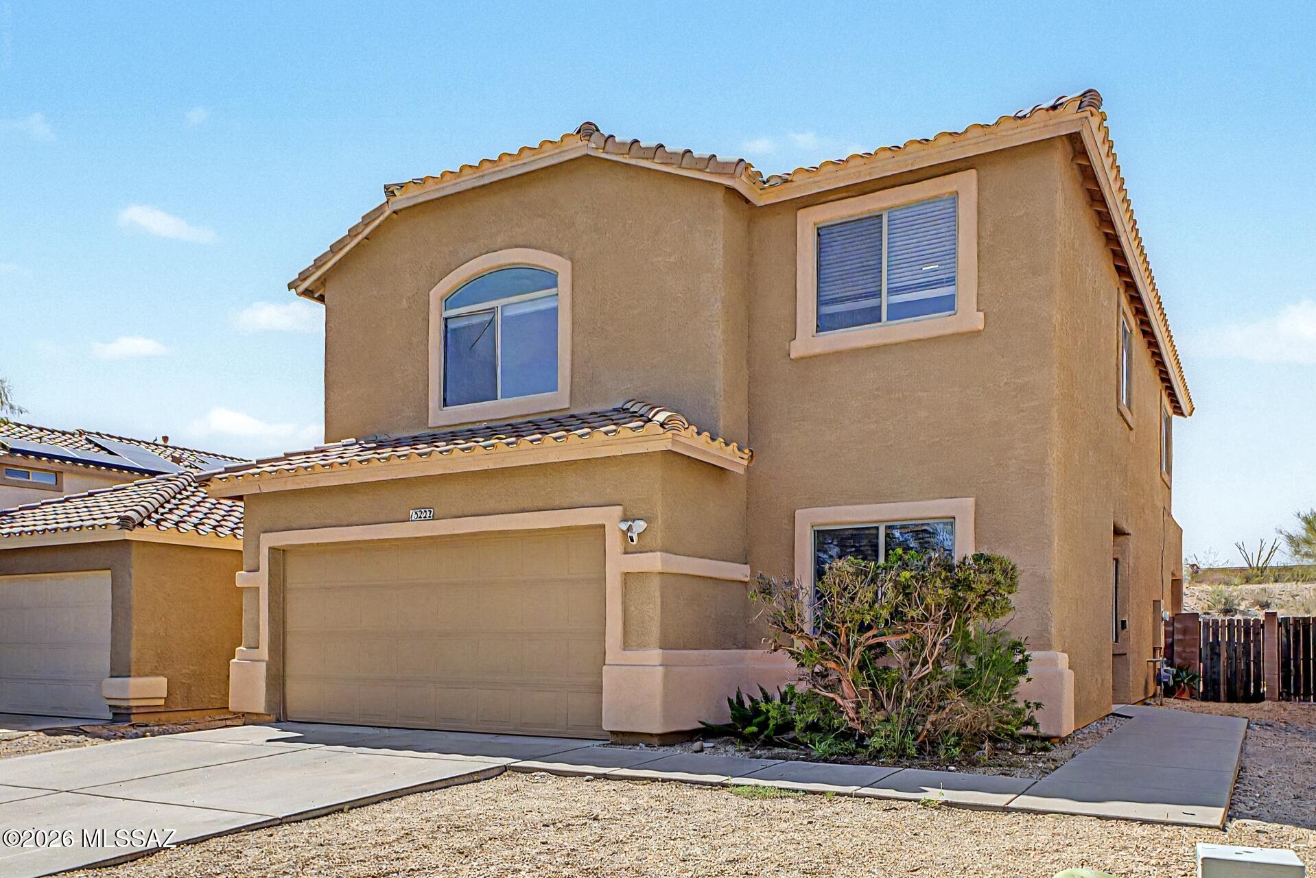 RANGE PRICED: $325,000-$385,000. Seller will consider or counter all offers in this range price. Beautiful Home in desirable Vail and near Cienega High School. Downstairs features upgraded Halo recessed lighting, quartz counters in the kitchen, all the appliances, brand new luxury vinyl plank floors, a refreshed powder bathroom and a downstairs office that can be used as a 5th bedroom. Upstairs find all the bedrooms, the large loft area and the laundry closet, (washer and dryer stay) and brand new plush carpet. Refreshed interior paint throughout. The hot water heater, water filtration system and HVAC are all less than 3 years old which means this house feels brand new. A large backyard and no neighbors behind you so you can unwind & enjoy the fire pit/paver patio. Only 5 mins from 1-10.