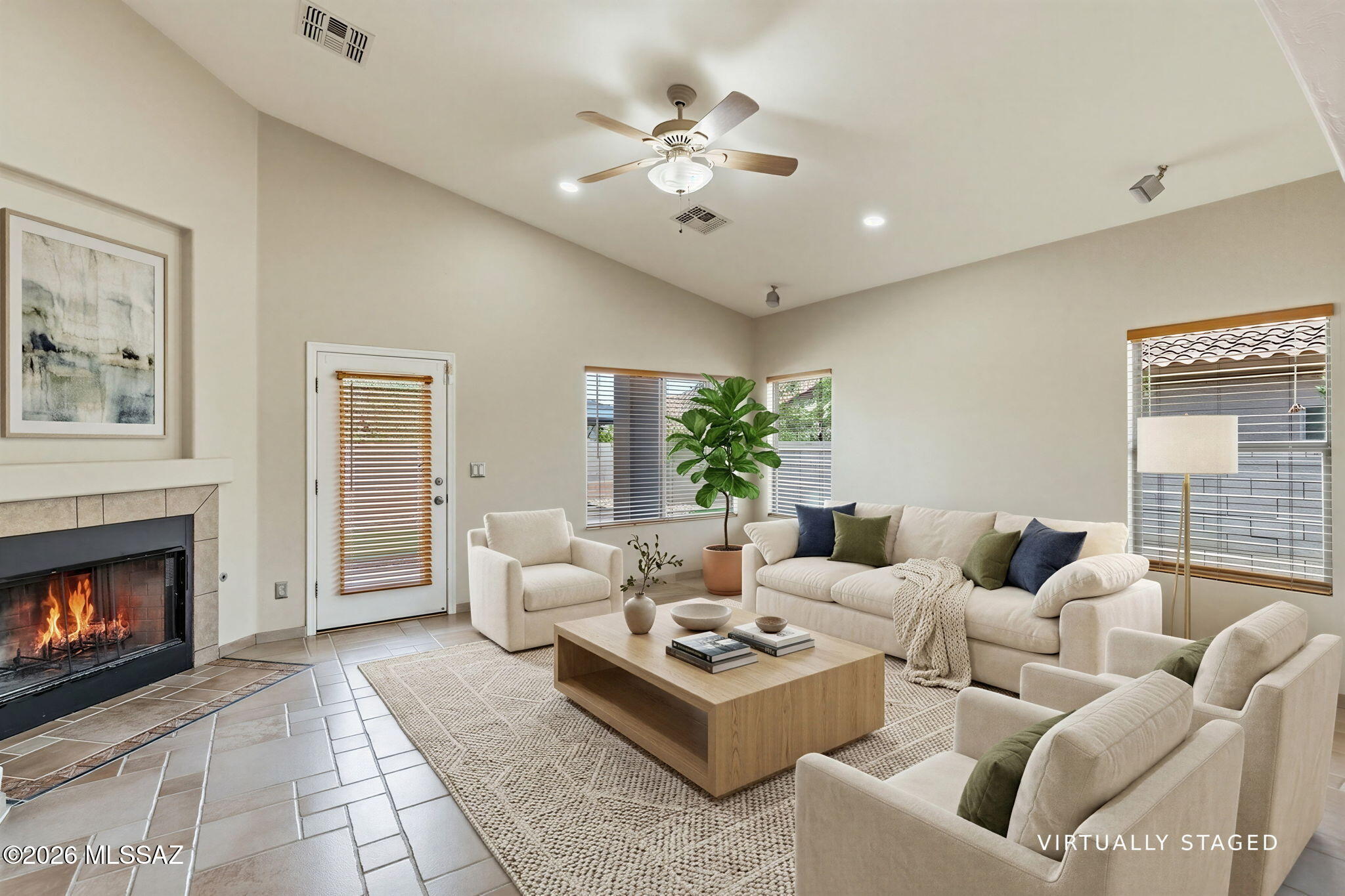 Welcome to this beautifully maintained Marana home, offering 2,314 sq. ft. of comfortable, stylish living with no carpet throughout. The thoughtfully designed layout features both a welcoming living room and spacious great room, providing plenty of room to relax, entertain, and gather. The kitchen is a standout with granite countertops, a large island, and a convenient walk-in pantry, making meal prep and storage a breeze. Enjoy the efficiency and convenience of natural gas heating, a gas stove/oven, and a gas water heater. Located close to major freeways, shopping, dining, and everyday amenities, this home combines comfort, functionality, and an unbeatable location. Move-in ready and waiting for you, come see all that this Marana home has to offer,