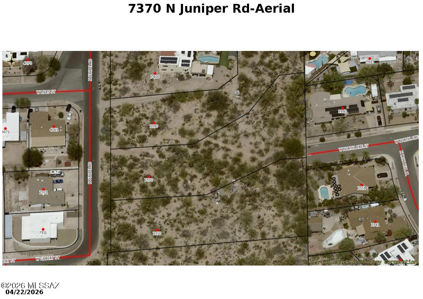 Here is a rare opportunity to purchase a residential infill lot near Ina Road & Thornydale and that is zoned SH which will allow for the development of 1 or 2 individual residences or a duplex.  This parcel is covered with natural desert vegetation, it  fronts Juniper Road a paved county maintained street, and all utilities are readily available to the parcel..  The adjoining 36,000' SH parcel at 7350 N Juniper Rd is also available for $99,000. This property has a great northwest location that is convenient to shopping, schools, I-10, major employment areas, and where there is high demand for housing & rental homes.  Please contact the listing agent to obtain more information regarding this parcel and potential sale terms.