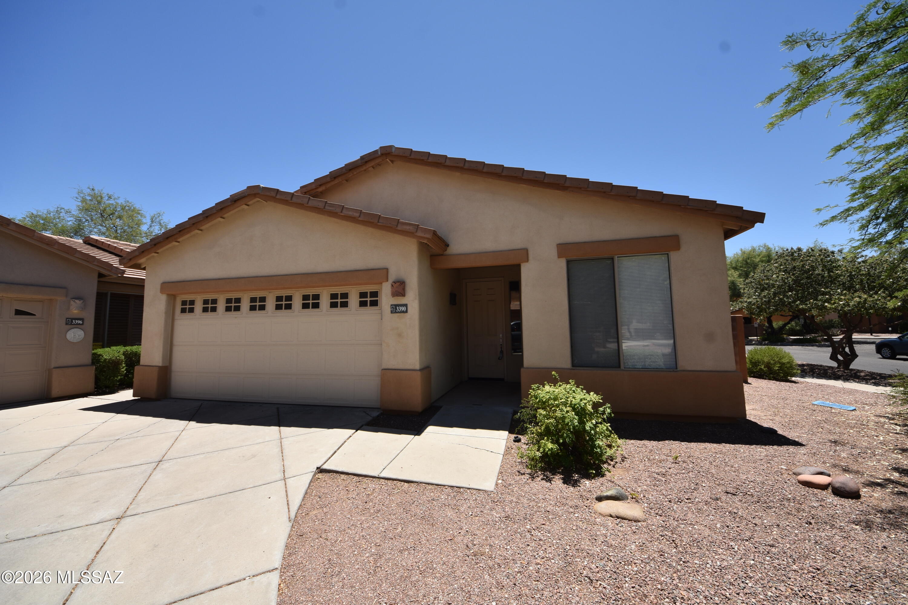 3-bedroom, 2-bathroom home located in the gated Hacienda Del Rio subdivision. The property features a 2-car garage and a private patio. Residents have full access to community HOA amenities, including a pool, spa, and BBQ areas. This home is professionally managed with zero mandatory resident benefit packages or administrative fees. Move-in requires a one-month security deposit and prorated rent. Pets are welcome, with a maximum of two pets and a $25 monthly pet rent per pet. Zillow applications are welcome, or you can search our company online to submit an application directly through our website. There is no fee to submit directly and hold your place in line; our direct $25 background check fee covers third-party costs and is only charged once your application is actively processed.