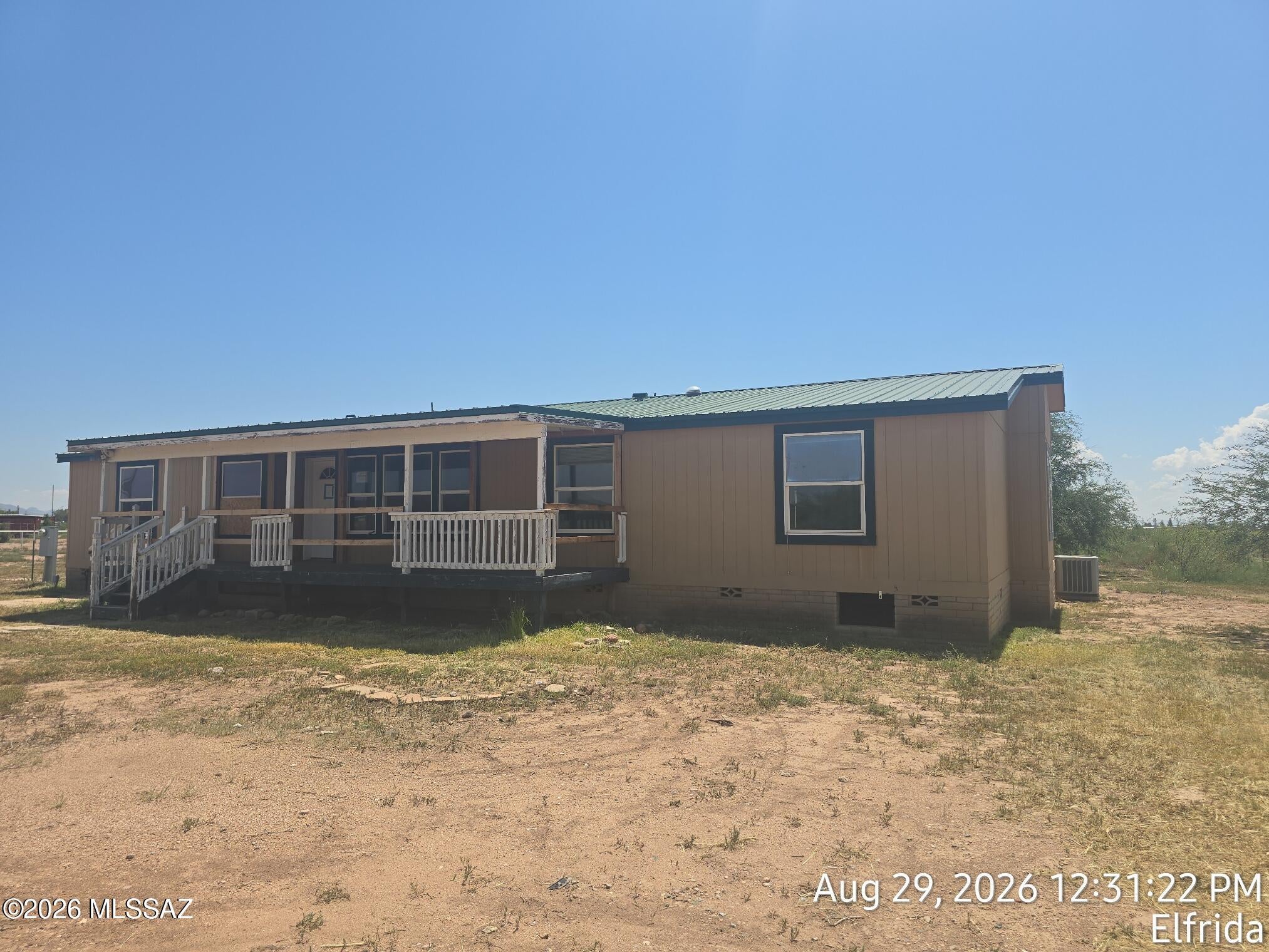 Handyman Special with endless potential! 4 bedroom 2 bath Cavco manufactured home plus a den sits on 4 acres , offering the perfect canvas for your sweat equity or next investment project. The spacious layout features a split bedroom floor plan, a dedicated den perfect for a home office, and 2 large living areas. This home needs work and is being sold as is.