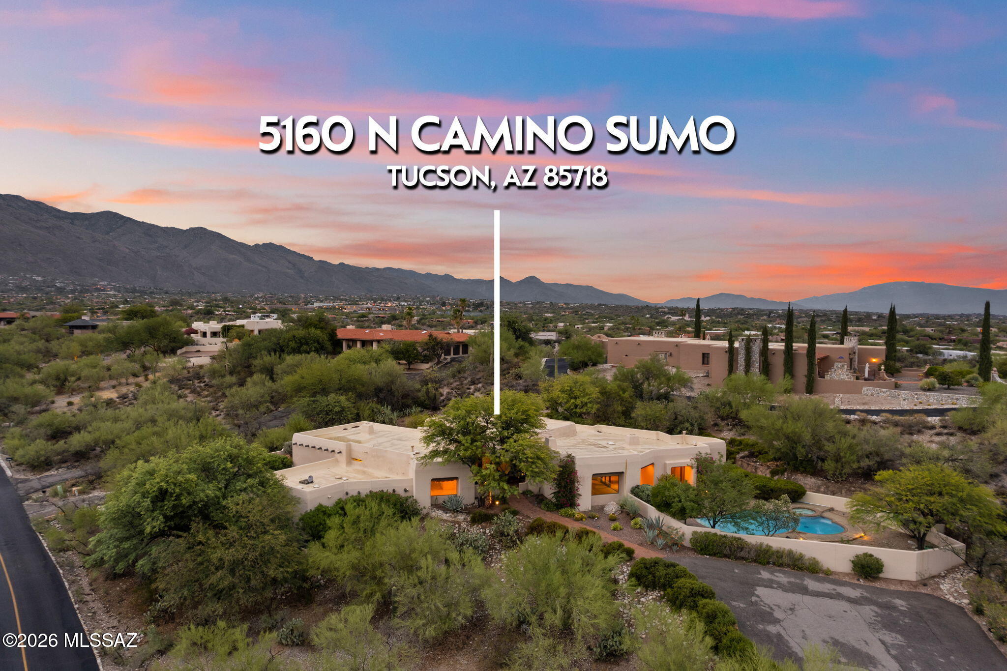 Located in the highly desirable gated Catalina Foothills Estates, this exceptional 4,800 sq. ft. residence is ready to be reimagined into a true luxury showpiece. 
Designed by renowned architect Howard Curtin in 1990, the home showcases timeless Southwestern architecture with authentic viga beams and rich wood ceilings throughout, creating warmth and character at every turn. Enjoy breathtaking Catalina Mountain views complemented by sparkling city views.
A sweeping grand entrance creates a dramatic first impression, centered on a stunning naturalistic waterfall that flows into a tranquil koi pond. The gracious floor plan offers generous living spaces, four gas fireplaces, and a large refrigerated wine cellar.
The unique primary retreat features separate his-and-hers bathrooms, an oversi walk-in closet, and direct access to the pool patio, creating a private resort-like escape.

Thoughtfully designed for both privacy and convenience, the property offers a separate guest driveway with front-door access, while a private owner's drive leads to the oversized three-car garage.

With iconic architecture, incredible bones, and one of Tucson's most sought-after Foothills locations, this is a rare opportunity to restore and customize an exceptional estate into a truly spectacular luxury home.