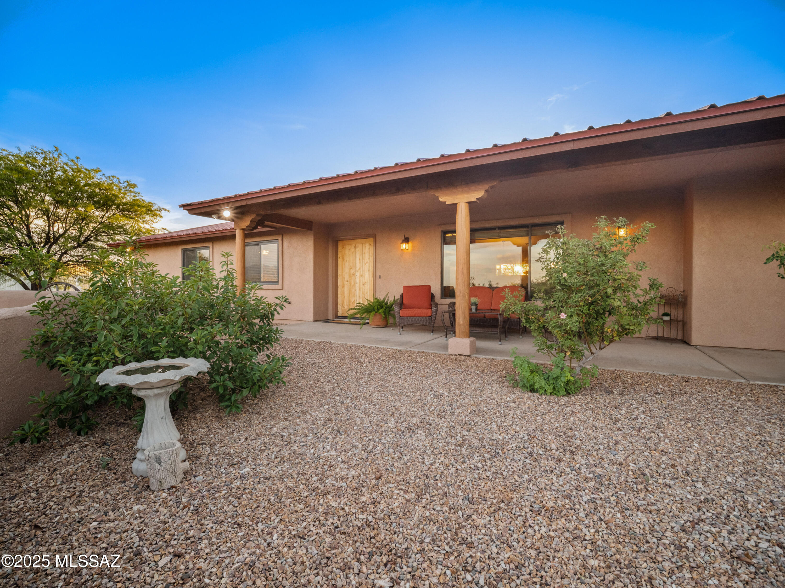 Seller will accept &/or counter offers between $799,972-$825,972.Escape to your private ranch paradise fully fenced on over 36 acres. Enjoy panoramic mountain views, cooler temperatures, & unmatched privacy ideal for equestrians, ranchers, & nature lovers.This custom-built Fenn Home (2005) features 4 bedrooms, 2.5 baths, stained concrete floors, premium alder cabinetry, an attached 2-car garage, & 2 additional covered parking spaces. Outside, amenities include an 8-stall horse barn w/ steel pipe corrals, electricity, multiple water faucets, an arena, & a dedicated tack room. A 30x40 metal workshop provides ample space for vehicles or hobbies. The property also has a private well & septic system. Just minutes from I-10, groceries, feed stores, and located in the Vail School District.