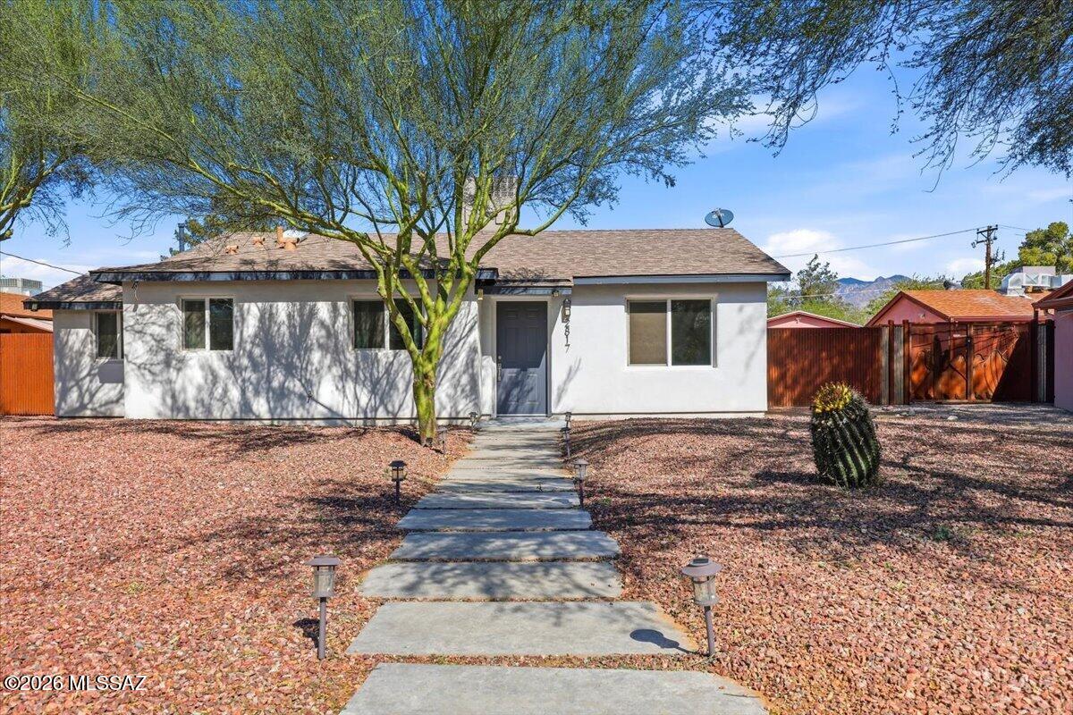 Endless Possibilities, Exceptional Potential! Welcome to this beautifully updated Tucson gem in the established Casa Solariega neighborhood, where modern comfort meets opportunity. Renovated in recent years, this inviting property offers a refreshed interior and the flexibility to fit a variety of lifestyles. Enjoy the added appeal of the nearby Treat Avenue Bike Boulevard, a bike-friendly neighborhood route connecting central Tucson destinations and encouraging an active lifestyle. The expansive lot offers exciting possibilities, with room to explore adding additional living space or a garage, subject to city approval. Whether you're searching for a place to call home, a long-term rental investment, or a potential short-term rental opportunity, this property delivers versatility and room to grow. Conveniently located near shopping, dining, and everyday amenities, this is your chance to own a property with character, flexibility, and outstanding potential!
