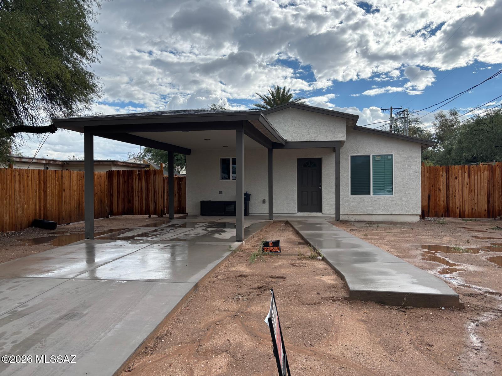 Welcome to 4202 E Paseo Dorado #2, a charming light-filled 2 bedroom 2bath home built 2026. New stainless steel appliances, central air, quartz kitchen counter tops, spacious fenced backyard. Located in a desirable Tucson area, you'll have a convenient access to shopping dining, schools and parks. This property is ready to welcome you home!