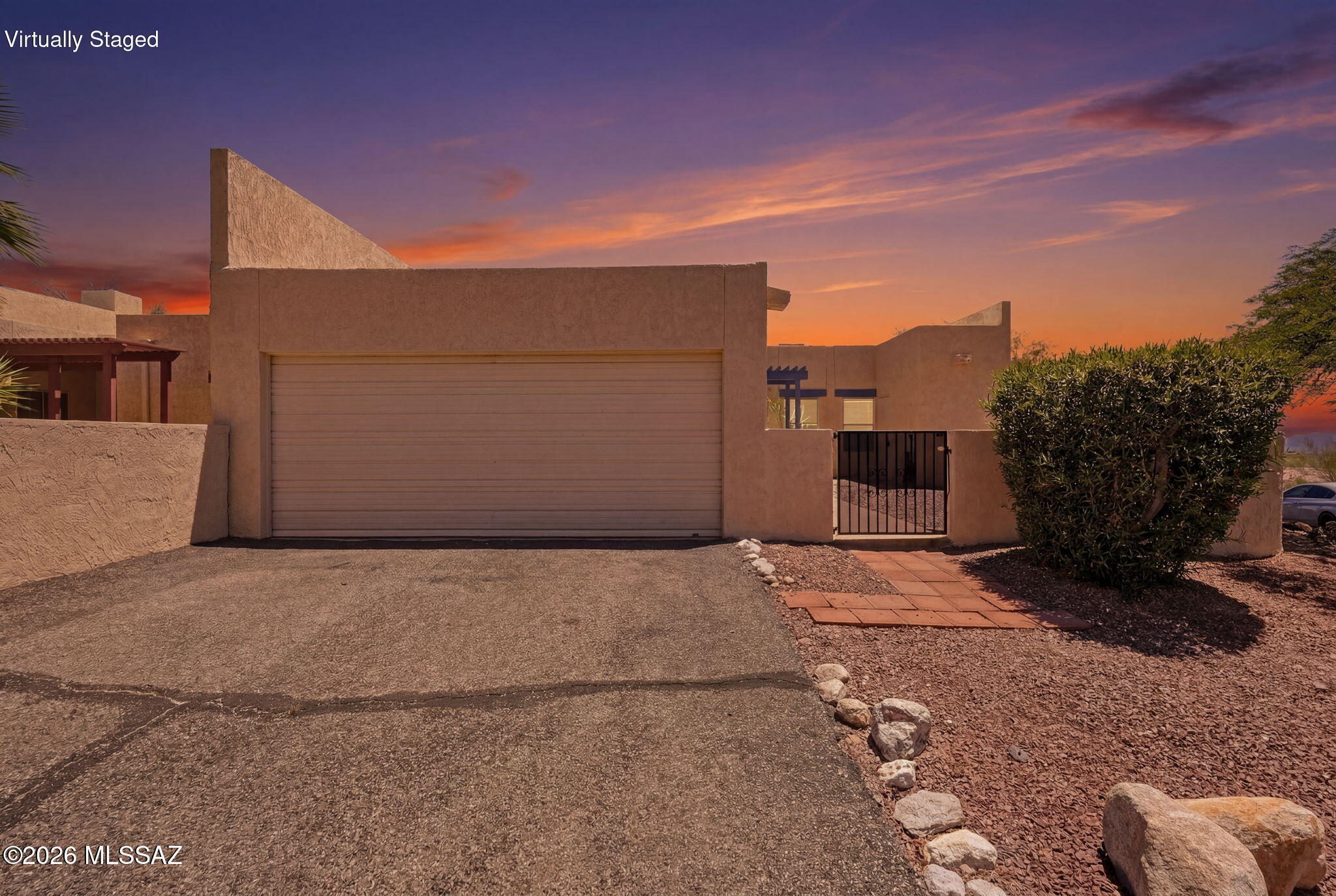 Welcome to Viewpoint II in Tucson's Catalina Foothills! This 2-bedroom + den, 2-bath condo with a 2-car garage is ideally positioned to capture breathtaking mountain views and sparkling city lights. The flexible floor plan offers comfortable living with a versatile den perfect for a home office, guest room, or hobby space. Enjoy abundant natural light, peaceful desert surroundings, and access to the community pool. Conveniently located near premier shopping, dining, golf, and hiking, this home offers the perfect blend of comfort, convenience, and some of the best views in the community.