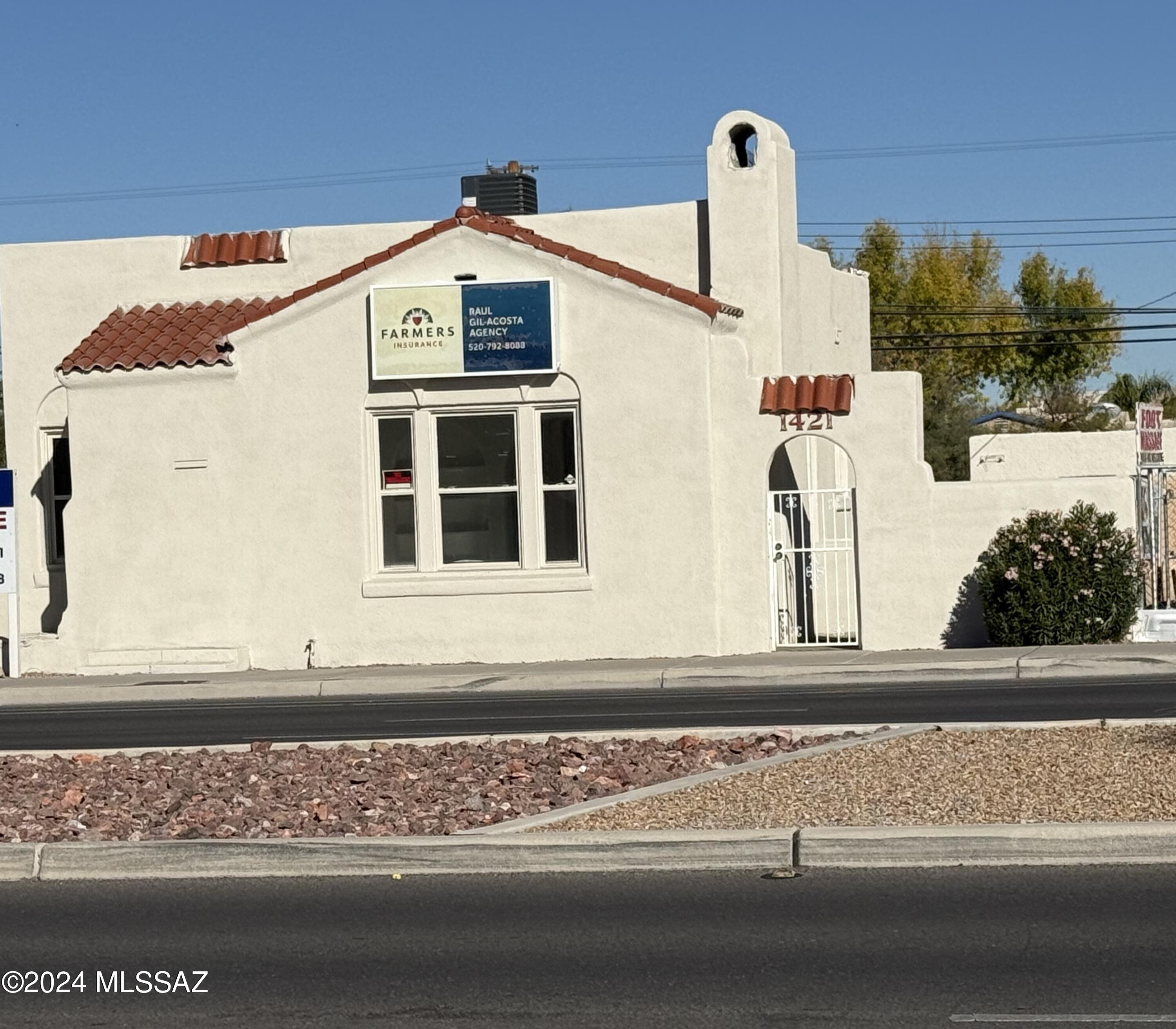 This free-standing office building, offering 845 square feet of functional space, is perfectly situated near the University of Arizona and just a short distance from downtown. The property is ideal for businesses seeking a convenient and accessible location with excellent visibility and proximity to key commercial and educational hubs.