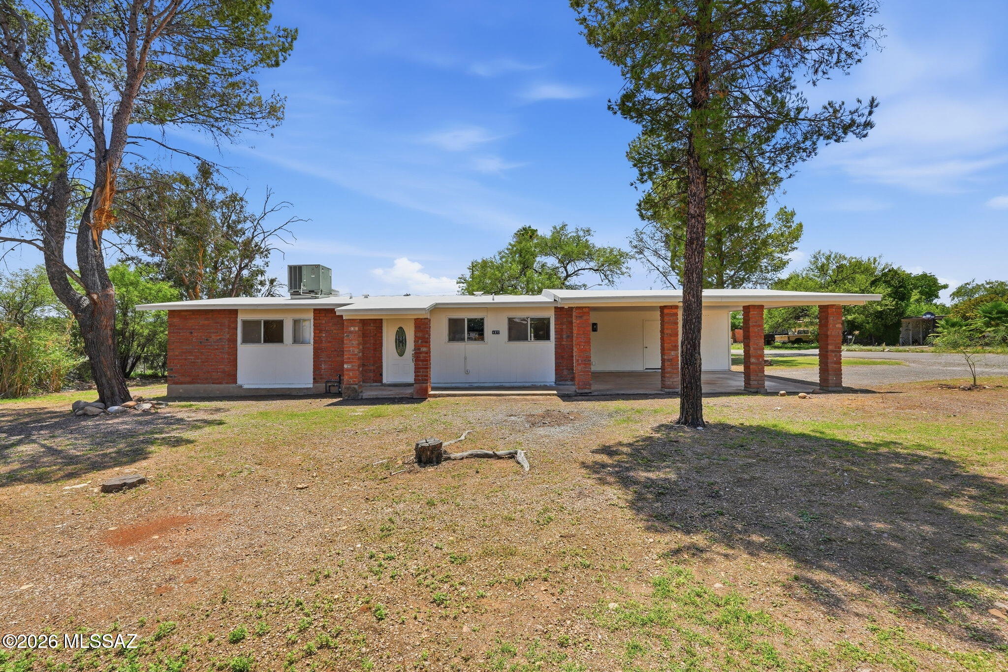 Completely remodeled and move-in ready, this beautifully updated home at 377 Placita Baca offers modern style, energy efficiency, and flexible living space in a peaceful Rio Rico setting. Featuring 3 bedrooms, 2 bathrooms, plus a versatile den perfect for a home office, playroom, guest room, or additional living area, this home is designed to fit today's lifestyle.

Step inside to discover a fresh, contemporary interior with thoughtful renovations throughout, creating a bright and inviting atmosphere. The open and functional floor plan makes everyday living and entertaining effortless, while the updated finishes provide the feel of a brand-new home.

A standout feature is the owned solar system, offering valuable long-term energy savings and increased efficiency year-round. Outside, th spacious lot provides plenty of room to relax, entertain, garden, or create your ideal outdoor retreat while enjoying the beauty of Southern Arizona.

Tucked away on a quiet cul-de-sac and conveniently located near I-19, shopping, dining, schools, and everyday amenities, this turnkey property combines modern updates, flexible living space, and the added benefit of owned solar. Don't miss the opportunity to own this beautifully remodeled Rio Rico home!