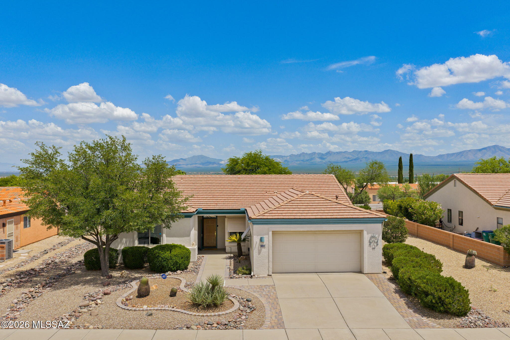 Move In Ready & Packed with upgrades!
Welcome to this beautifully updated home in the highly desirable Capistrano neighborhood, where comfort, convenience, and stunning natural surroundings come together. This inviting residence features 2 spacious bedrooms, 2 newly remodeled full baths (one roll-in shower), a den off the living room, along with a dedicated home office, perfect for today's work from home lifestyle.
Enjoy mountain views, mature landscaping, new outdoor paver patio on a large lot connecting to a peaceful common space, offering privacy and a serene outdoor experience. Inside, the kitchen shines with new granite countertops, while the home is enhanced by Hunter Douglass automated living room sun shades, security system, water softener and more. Step outside and you're just a short walk from the Las Campanas Pool & Recreation Center, local shops and businesses plus four of Green Valley's favorite restaurants.   It's a location that truly delivers convenience and community.
Homes like this don't stay on the market long--don't hesitate to come look soon! This Capistrano treasure has everything you've been looking for.
