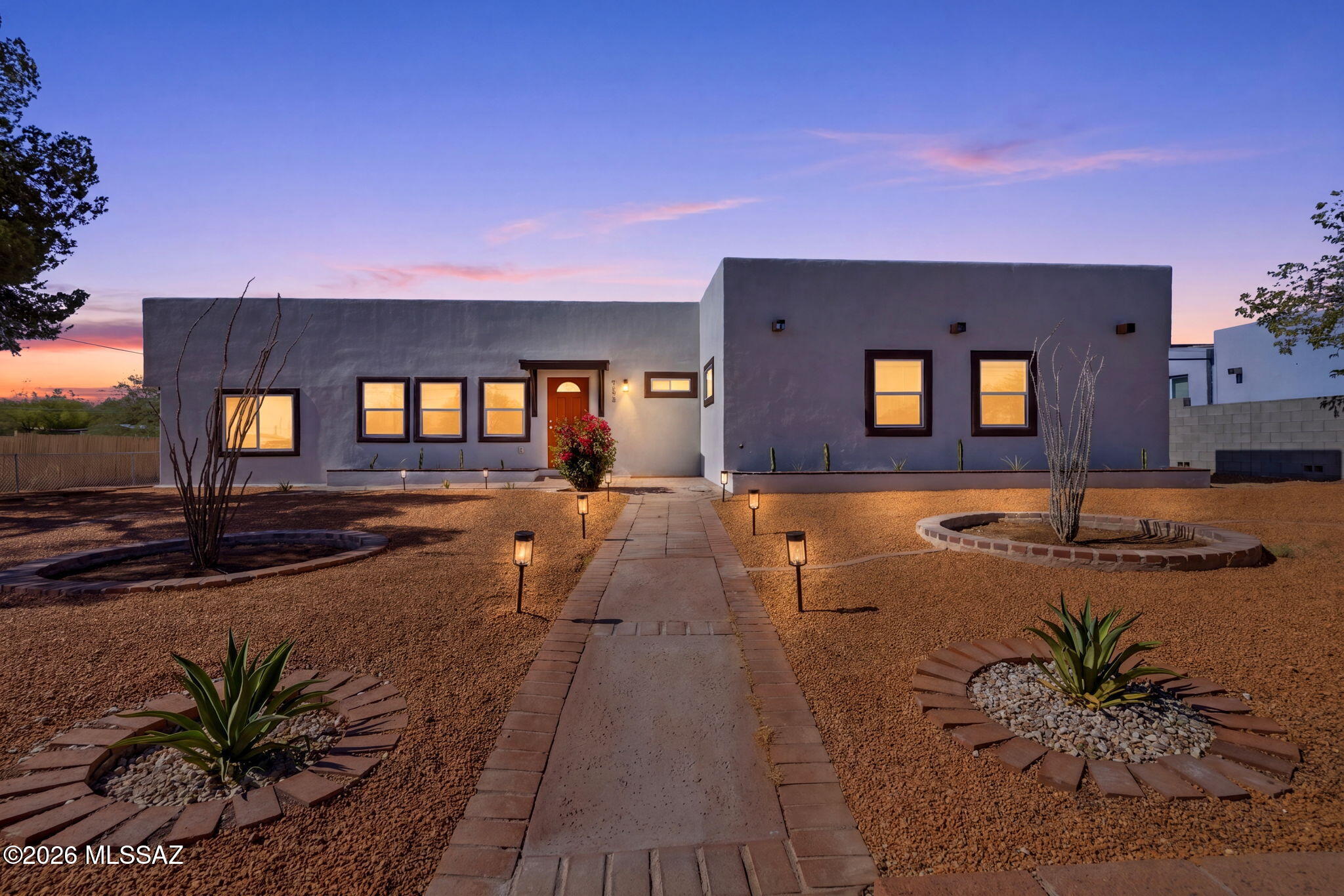Completely renovated and turnkey, this exceptional R2-zoned property offers endless possibilities for investors, owner-occupants, and multigenerational living. Situated on a spacious quarter-acre lot just 1 mile from Downtown Tucson, the University of Arizona, Banner Hospital, and I-10, the location is unbeatable. Everything is new from top to bottom, including the roof, HVAC system, ductwork, plumbing, electrical, windows, doors, water heater, appliances, fixtures, and interior/exterior paint. The oversized lot features side and rear access for RVs, boats, or future development, plus additional off-street parking and a tandem driveway. With R2 zoning and ample space to add another structure, this is an outstanding opportunity for student housing, long-term rentals, or future expansion.