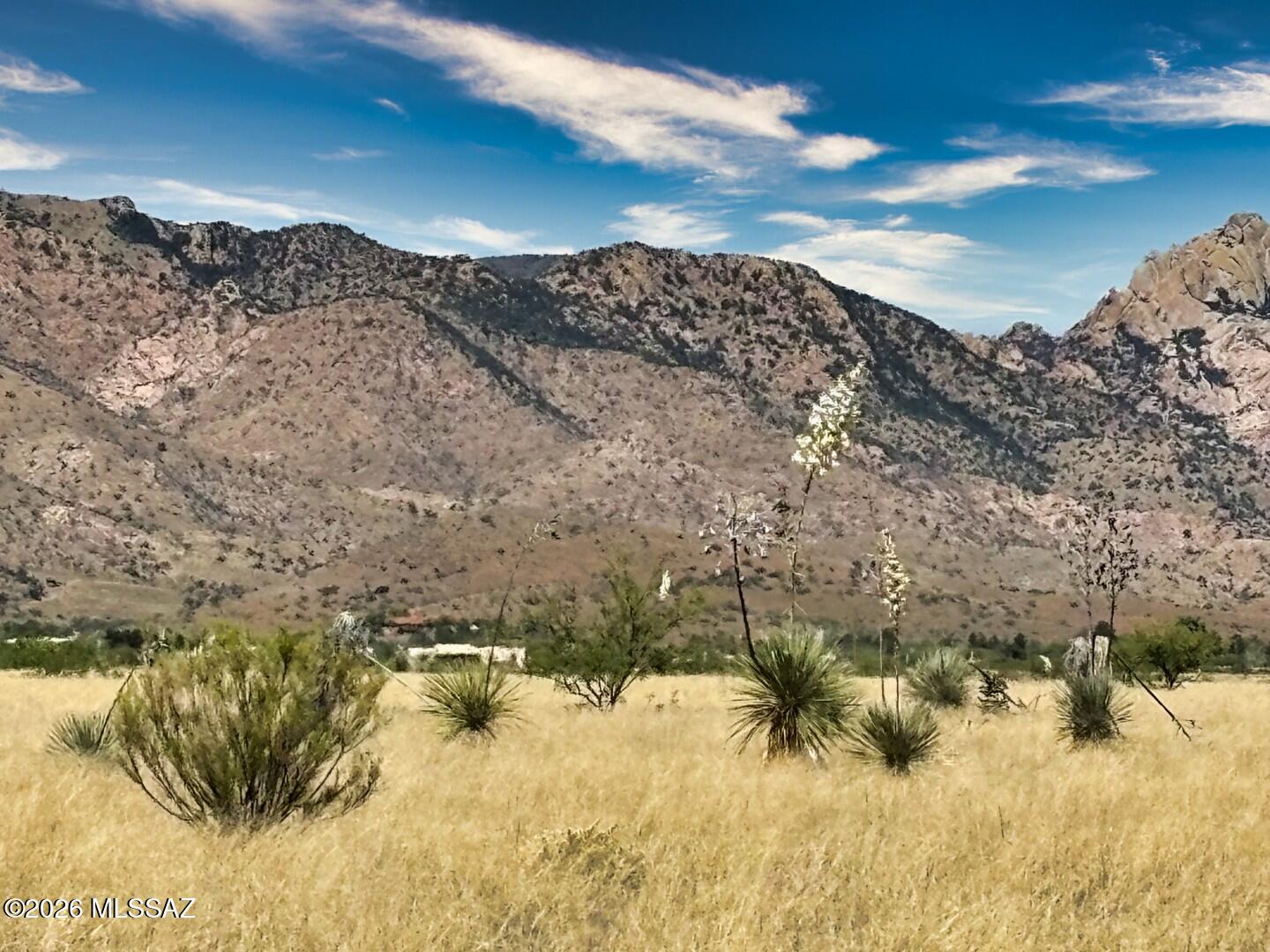 13.26 This property is in the AZ Sunsites Subdivision. Zoned RU-4. But has some CC&R's. Well share for water. Great Mountain Views. Electric avail close by. Fiber optic internet available here from Valley telecom. Short Distance to paved Road. 15 minutes to I10. Seller may be willing to owner carry with 1/2 down at 5% interest for a maximum of 10 Yrs. Well is 600' deep. 5 houses are on the well share but only 3 are in use. New well pump 2025. Well has 2-2500 gallon holding tanks plus 5 individual pressure tanks.