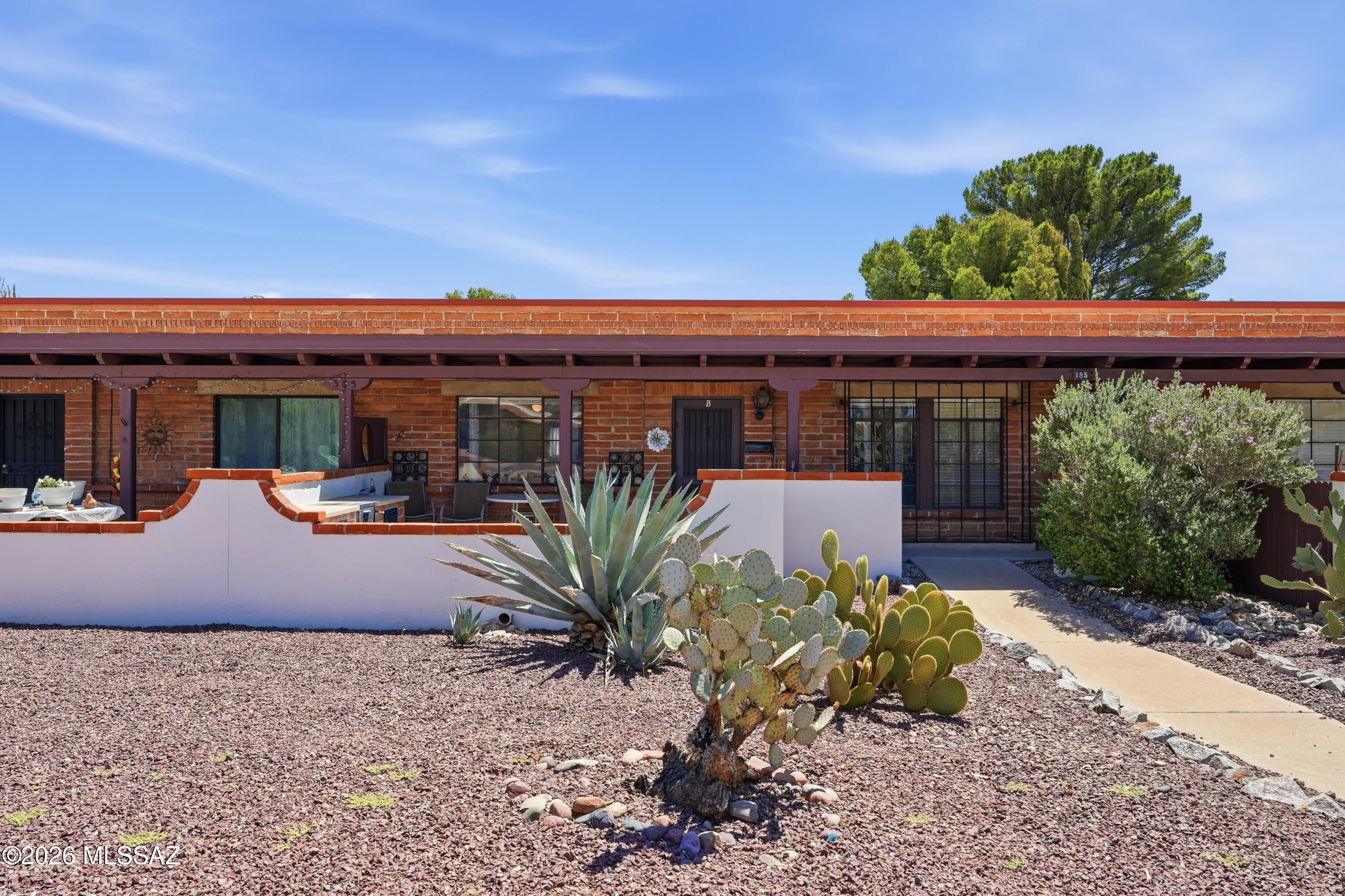 This condominium offers approximately 588 square feet of living space. It features one bedroom and one bathroom. The unit is furnished and includes a large front patio. There is no parking in the front, so no lights will shine into the unit. The property has easy access from the assigned parking space, along with back-door access from the parking area. This home does not have in-unit laundry, but it does have a generous full-wall pantry in the kitchen. The unit is close to shopping and restaurants. It also includes a Homeowners Association, providing roof replacement and maintenance, HVAC maintenance, a blanket insurance policy, common area maintenance, exterior maintenance of the unit, garbage collection, street maintenance, and water. This could be a great investment property fo
