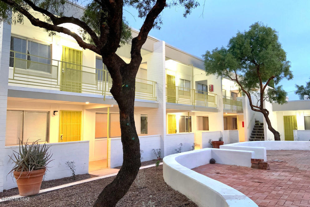 FLASH DEAL! One Month FREE! Armory Park / 5 Points neighborhood--one of Tucson's most historic districts. Our one bedroom units features polished concrete floors and the spacious floor plans boast large new kitchens with granite countertops, stainless steel appliances, large walk-in closets, decks and mountain views! The gated community offers a pool, grill area, bike racks, and onsite laundry, providing convenience and charm in equal measure. Rent is $1250/month unfurnished or $2000/month furnished and includes WiFi, parking, water, sewer, and trash. Resident pays electric and gas. Due to no private yards, cats are welcome; dogs are not permitted.