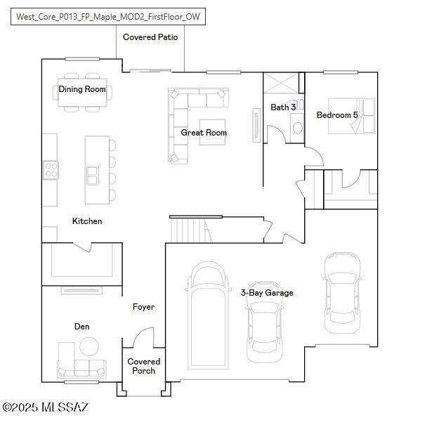 This new two-story home offers ample space to live and grow. A secluded den off the foyer is perfect as a home office or studio, with a private bedroom tucked away at the back of the home. A spacious and flexible open-concept floorplan blends the kitchen, living and dining areas, with a nearby patio providing simple indoor-outdoor living. On the second floor, three bedrooms and a luxurious owner's suite surround a versatile loft. Also included - GE® stainless steel appliances, Rinnai Tankless Water Heater, Granite Countertops, Taexx® built-in pest control system, 2'' faux wood blinds, LED lighting and so much more!