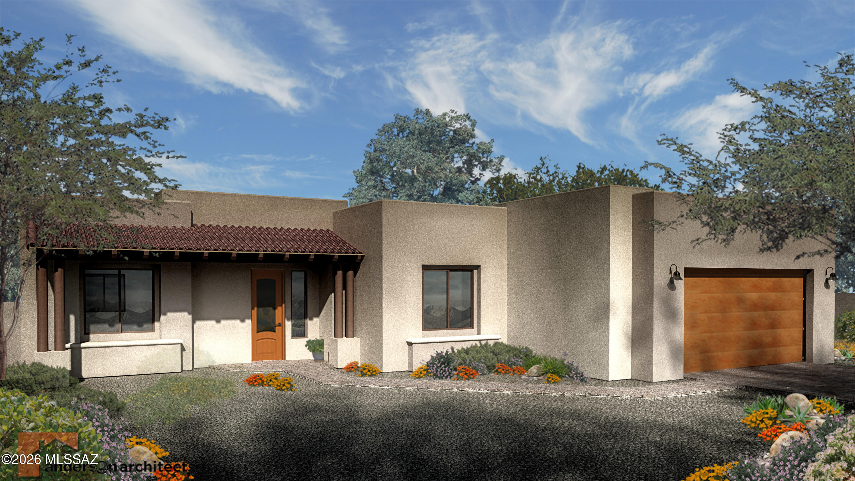 Build-to-suit opportunity on just over an acre in Vail!  Currently vacant land, this listing price reflects a 2178 sqft single-family residence featuring 4 bedrooms, 2 baths, split floor plan, and Southwestern-inspired exterior. Price includes the option for an attached RV garage, ideal for buyers with recreational vehicles or just wanting the additional space! Ideally located near I-10 and State Hwy 83, providing convenient access to Tucson, Sonoita, Patagonia, Sierra Vista and Benson.  Builder offers an intentional, hands-on approach, working closely with buyers to ensure a streamlined and attentive build experience. Financing options include cash purchase or one-time close construction loan. An exceptional opportunity to combine land, design and lifestyle in a sought-after setting.