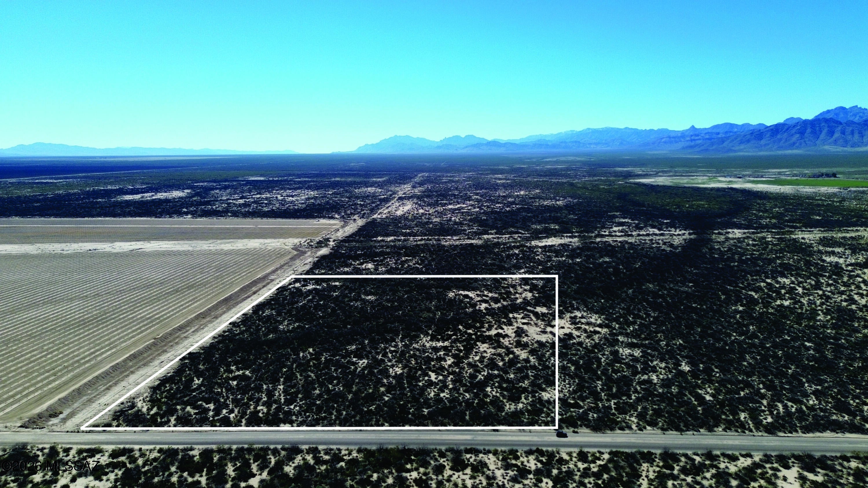 Beautiful 20 acres RU-4 zoned property on a county maintained road. This is the perfect location to start you off grid dream. With a short drive to I-10 you can easily head to Tucson or out to New Mexico.  Seller financing is available with $3900 Down plus Pioneer Title account setup and closing Costs, for 5 years at 9.9 percent interest. with a payment of $233.18 per month plus Pioneer Title Processing fee and impounded property tax.