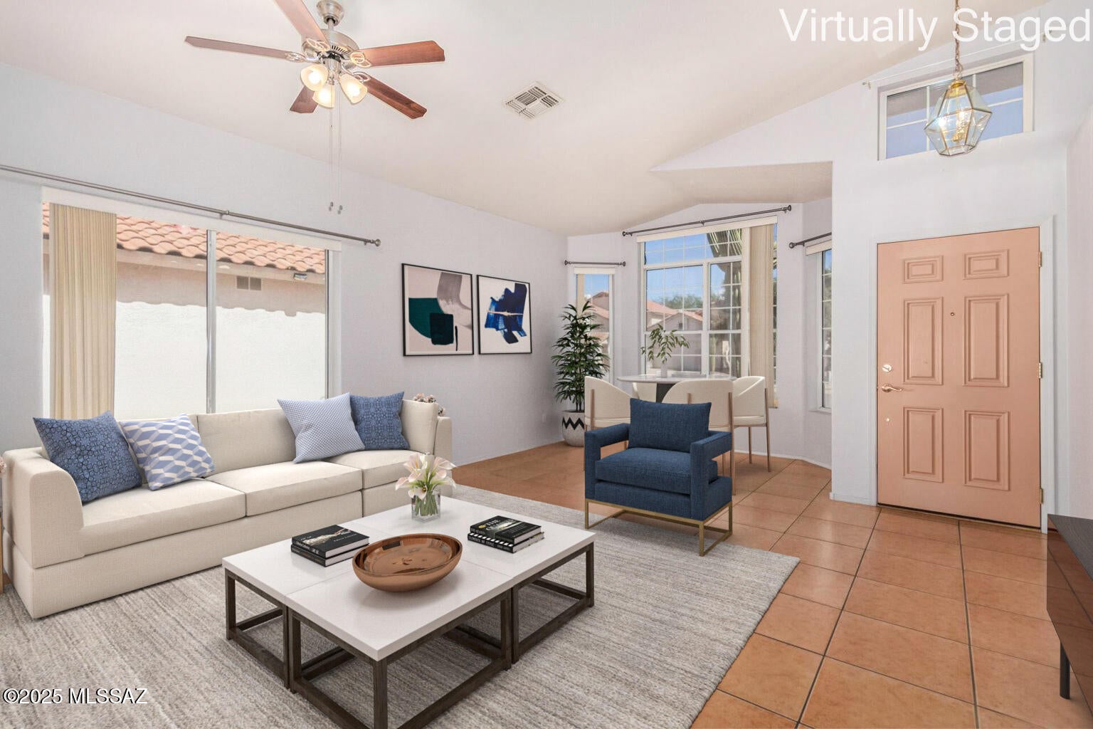 Welcome to Sonoran Heights--an eastside gem offering exceptional comfort and charm. Step inside to find a bright and airy interior with tile flooring in main living areas and tasteful finishes throughout. The open layout flows effortlessly from the living room into the dining and kitchen spaces. The kitchen is equipped with ample cabinetry, solid-surface counters, and built-in appliances. The primary suite offers privacy and comfort, complemented by an additional two bedrooms for family, guests, or a home office. Outside, enjoy a low-maintenance yard edged with desert landscaping and a covered patio--ideal for quiet evenings outdoors. Nestled on a manageable lot in a mature community, you'll appreciate the blend of tranquility and access. With proximity to Eastside amenities, schools, shopping, and convenient routes across Tucson, this home strikes the perfect balance of location and lifestyle.

This is your opportunity to own in a well established, sought after neighborhood!
