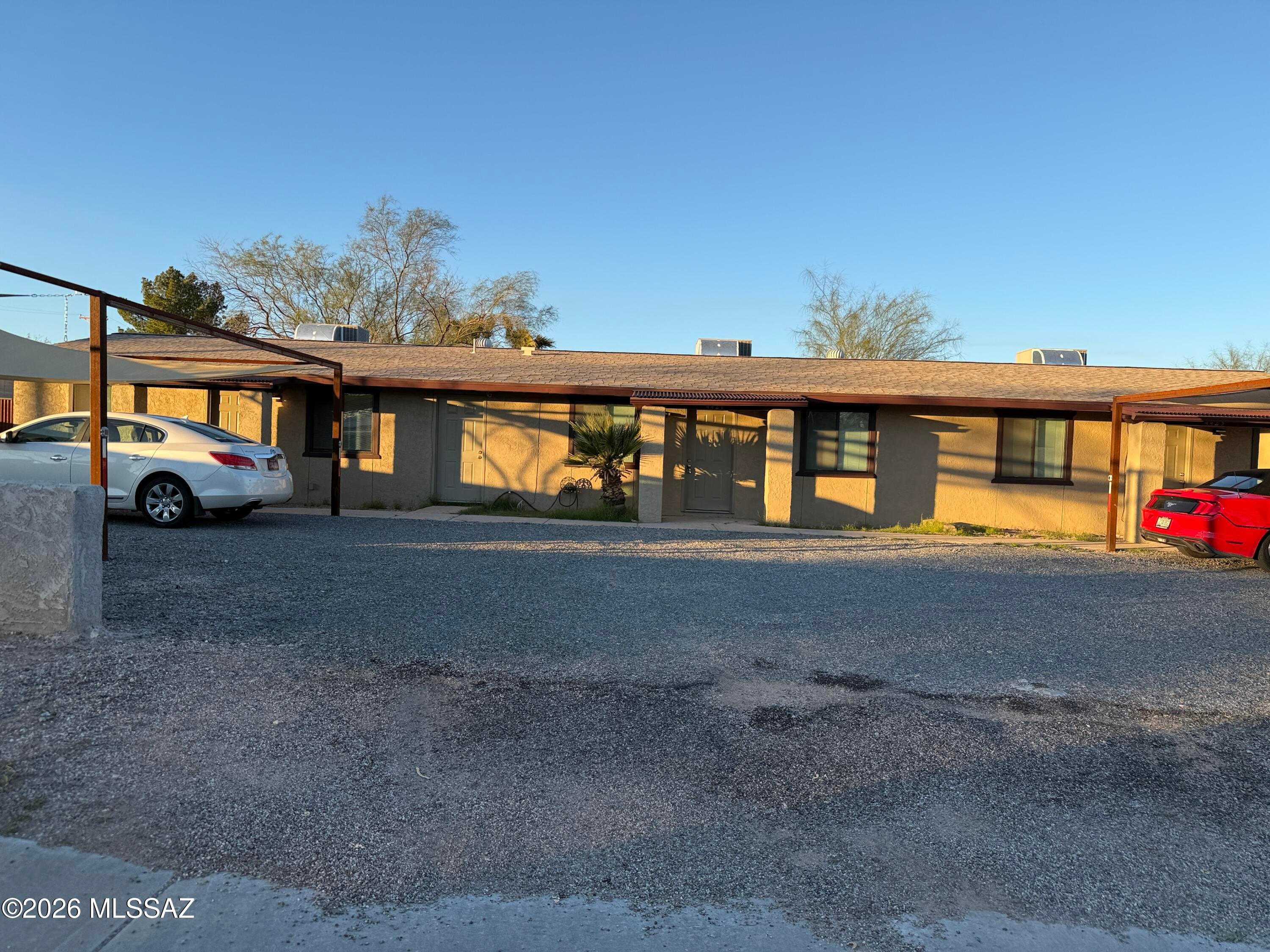2 Br 1 Ba Water paid for Recently remodeled. Central AC & Heat. Nice size rear yard. Covered shade parking in front. All Kitchen appliances. Shared Laundry Washer and Dryer on site. Great location.