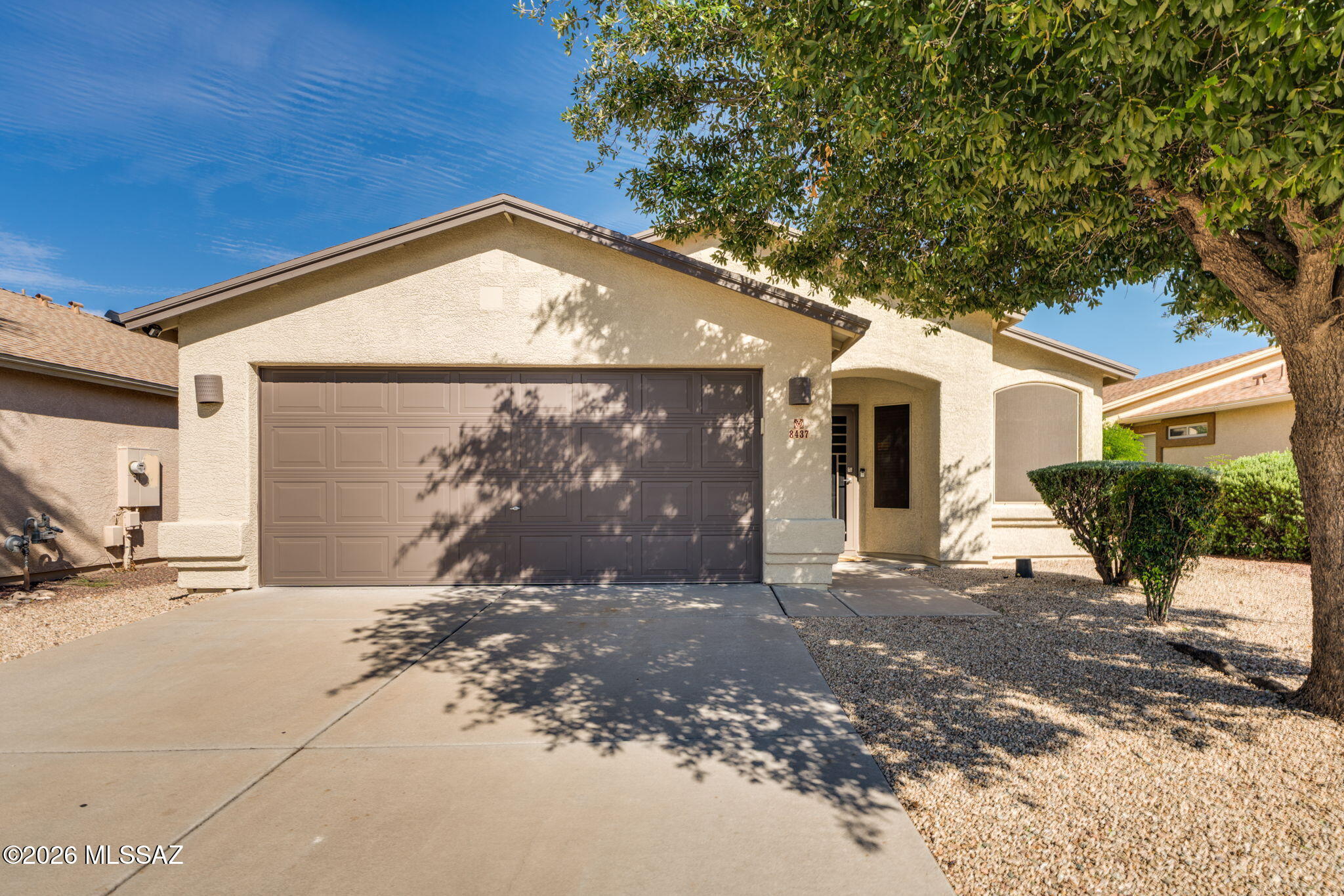 Beautifully updated 3 bedroom, 2 bath home with a great floor plan & an impressive list of recent improvements. The brand-new kitchen takes center stage with new cabinetry, granite countertops & a large granite island offering plenty of space for cooking, gathering & entertaining. Multiple living spaces include a living room, dining room & separate family room, giving you flexibility for everyday living. The home has been freshly repainted & features a brand-new custom security front door, solar screens, reverse osmosis system & whole-house water softener. Major updates include a 2026 water heater, 2021 roof & 2020 HVAC, adding peace of mind for years to come. It's really like a new home. The spacious primary bedroom features a large walk-in closet & a beautifully appointed ensuite bath, entered through a gorgeous sliding door. Inside, you'll find a separate soaking tub & shower, double vanity & marble countertops.
The extended-length garage is another standout feature with epoxy floors & EV charging capability already at the garage wall. Outside, enjoy a low-care backyard with turf, along with a fully updated front and backyard irrigation system.
Exceptionally clean, thoughtfully updated & truly move-in ready, this home combines comfortable living spaces with improvements that have already been taken care of for you. Must SEE!