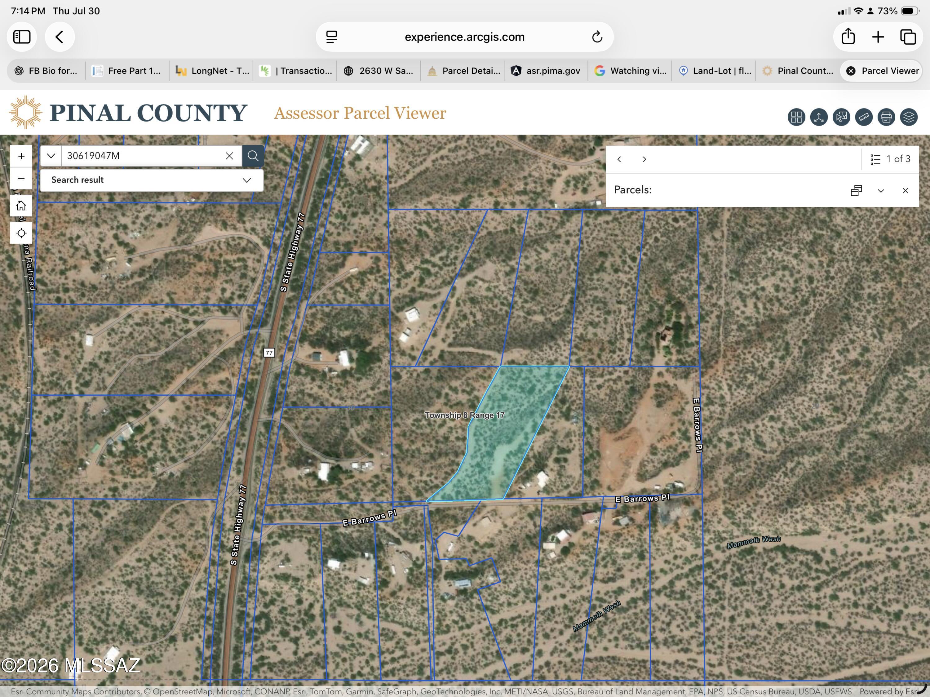Build your Arizona dream home on this beautiful 3.33-acre parcel in Mammoth! Enjoy the peace and privacy of rural living with plenty of room for horses, recreational vehicles, and all your outdoor toys. Manufactured and site-built homes are permitted, offering flexibility to create the property that fits your lifestyle. Surrounded by wide-open spaces with nearby riding and hiking opportunities, this parcel is an excellent choice for those seeking country living while remaining within easy access of Highway 77. Seller may consider owner carry with acceptable terms. Don't miss this opportunity to own an affordable piece of Arizona!