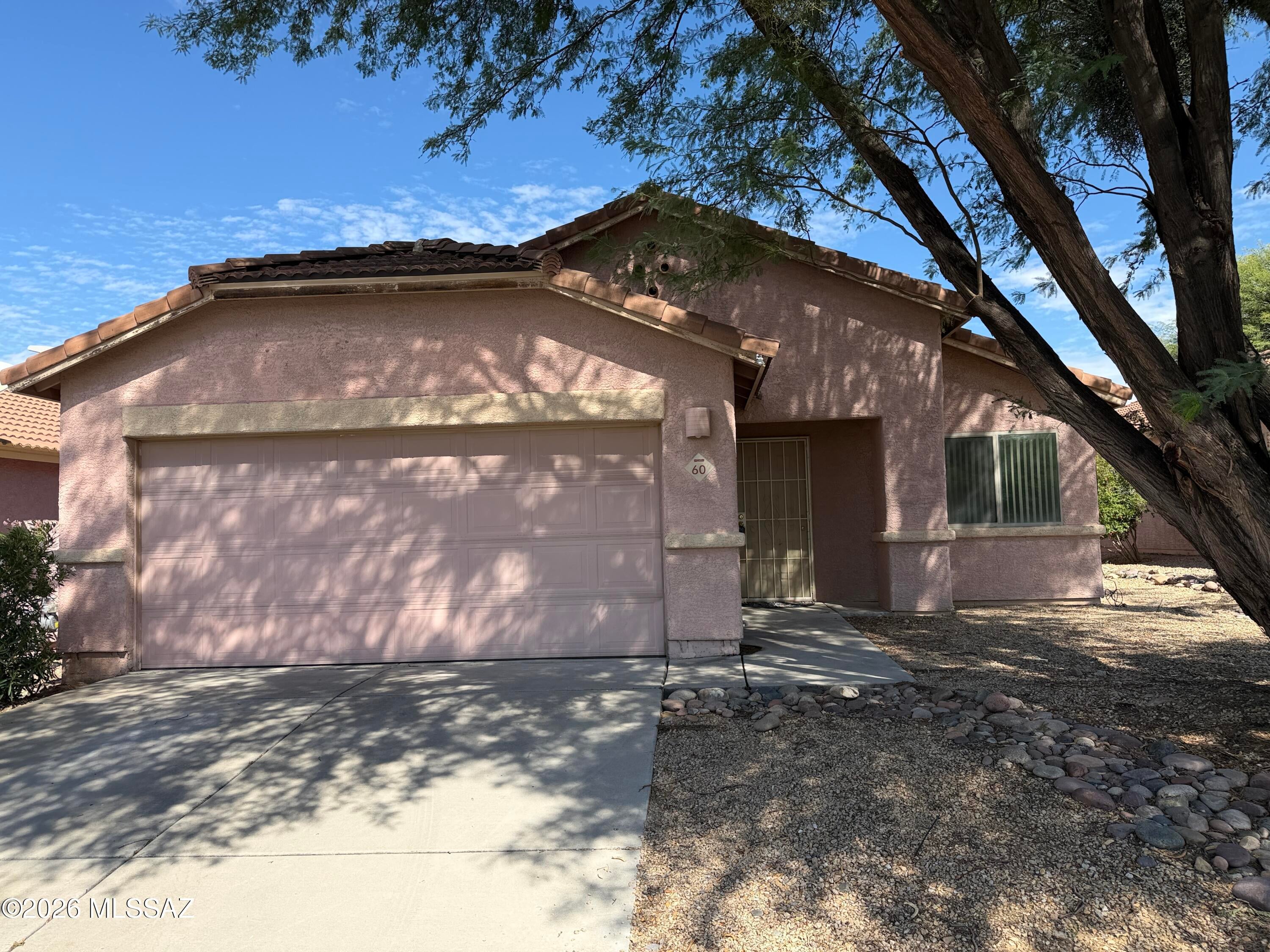 Lovely 3 bedroom 2 bath single-story house for rent. 1511 sq ft. Central AC. New tile flooring throughout! This home is walking distance to Sycamore Elementary School. Perfect for anyone wanting to live in the highly desirable Vail area. Kitchen includes a stove, refrigerator, & dishwasher. Washer/dryer hookups. 2-car garage. Walled backyard.

Tenants pay all utilities.
Sorry, no pets allowed.
This property is in a community governed by the Santa Rita Estates HOA and its rules/regulations.
