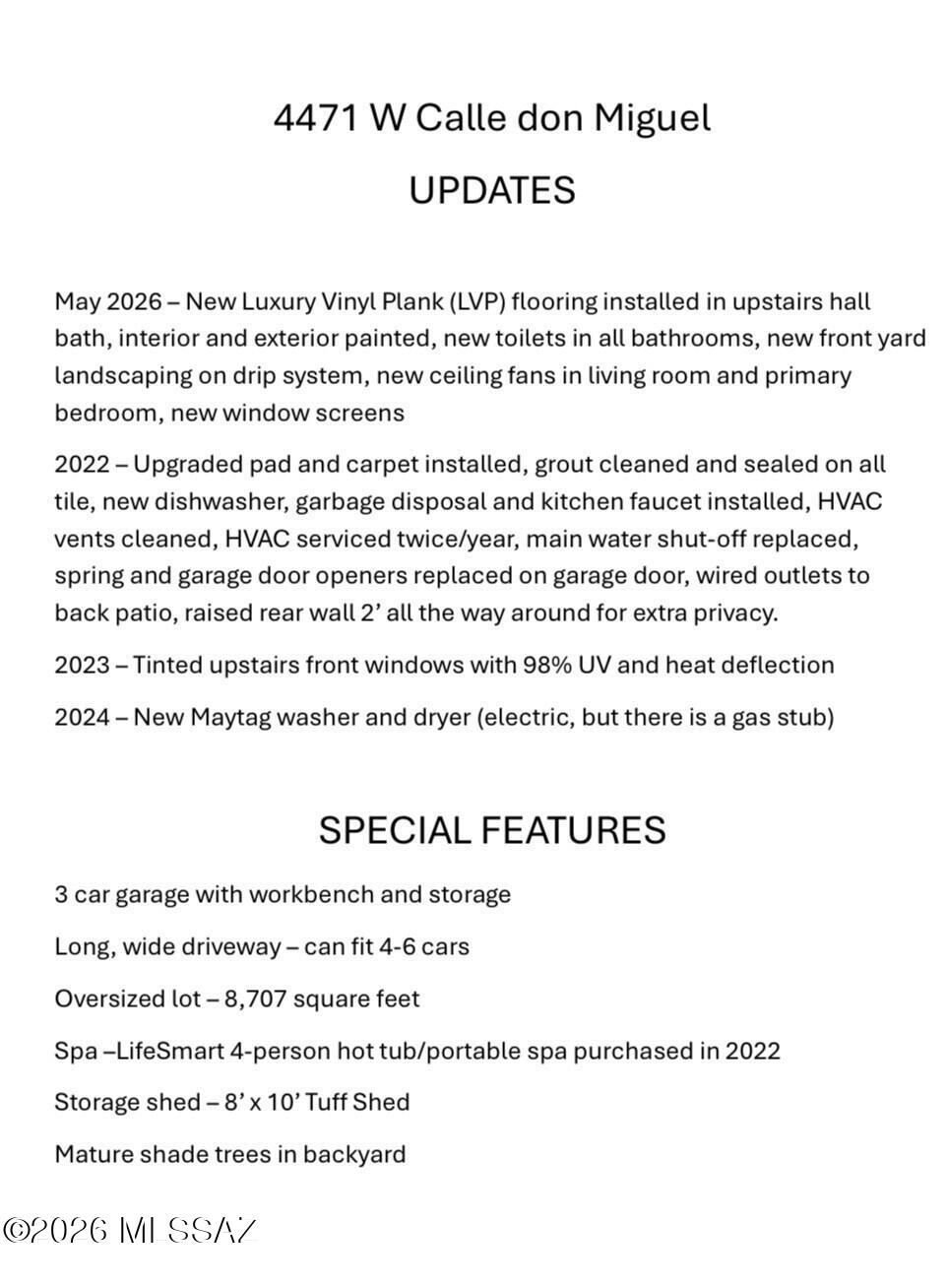 Mountain Village Estates (1-30) - Residential