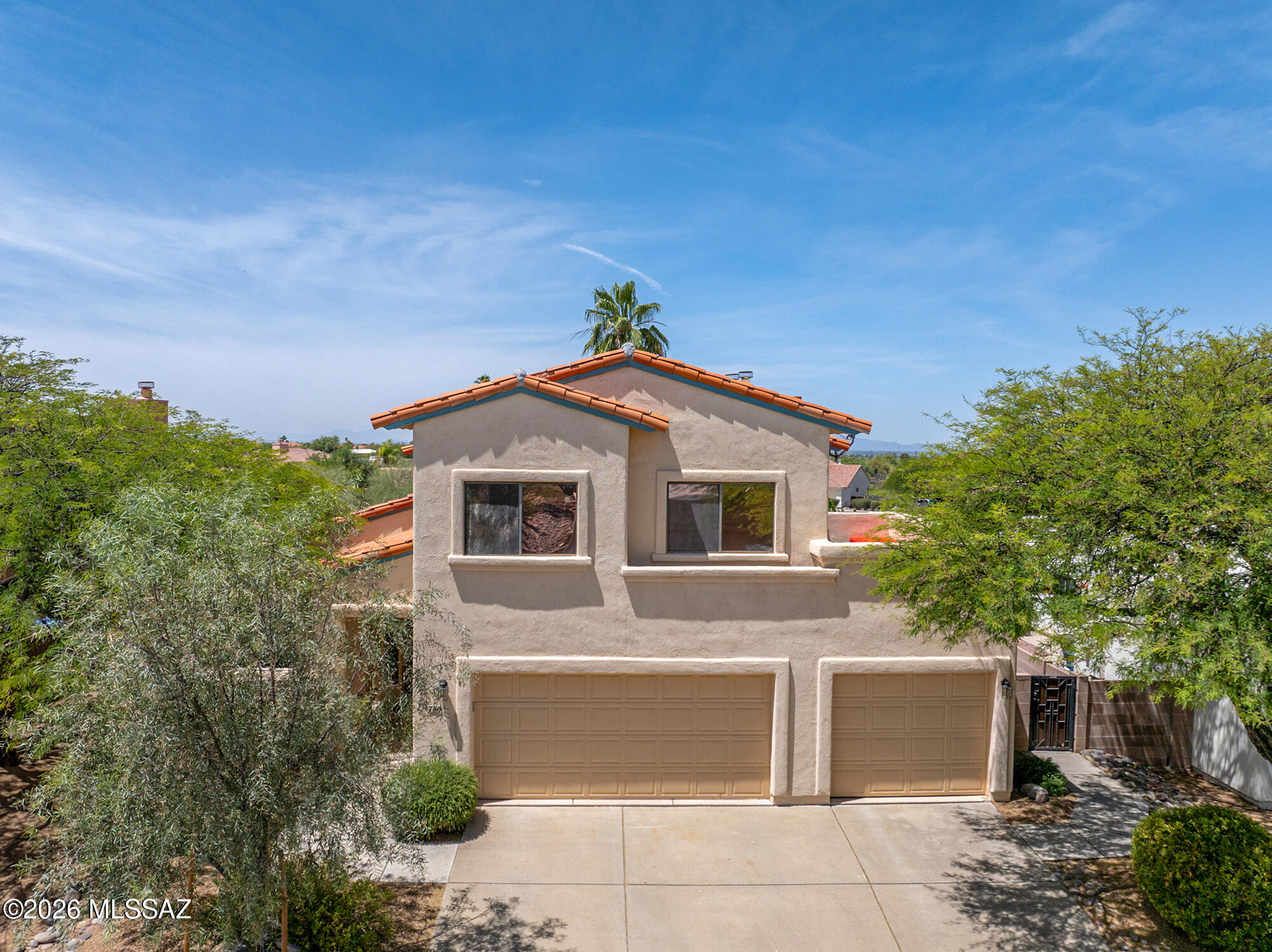 Seller will consider offers between 600,000- 612,500  A true gem in sought-after Silverado Hills! Tucked on a cul-de-sac with stunning Catalina Mountain views, this spacious 5 bed, 3 bath home delivers the perfect blend of comfort and style. Enjoy both formal and casual living spaces, plus years of thoughtful updates throughout.
Flexible main floor with a bedroom and full bath--ideal for guests or multi-gen living. Upstairs, the primary suite shines with its own fireplace, private balcony, updated bath, and walk-in closet.  Four additional bedrooms offer generous closet space, including one with a balcony, as well as another full bath on upper floor.  Big-ticket items are done--roof has been replaced, no poly pipes, many updated windows and doors, and fresh interior paint. Step outside to your private oasis: pool and spa, turf, paver seating area, and lush mature landscaping, with year-round color, including three citrus trees to enjoy.  Great schools, fantastic established neighborhood with shopping, restaurants, entertainment and amenities all nearby.  Minutes to great hiking trails at Saguaro Park East and straight access to I-10 via Houghton.  This is a must see home!
