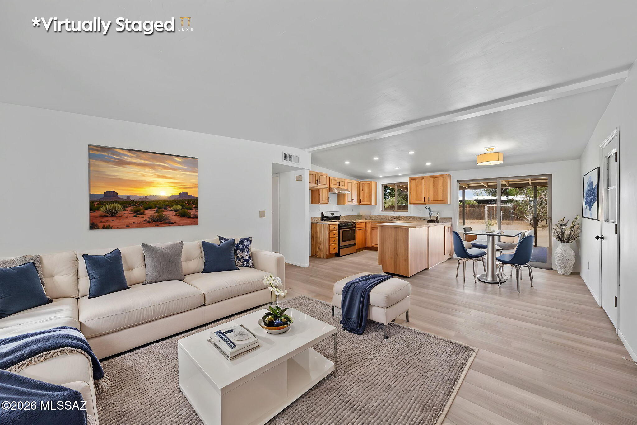 Beautifully upgraded single-family home in the highly sought-after Lariat Estates! This exceptional property offers 1,040 sq ft of thoughtfully updated living space, featuring 3 bedrooms and 2 bathrooms on a spacious ¼-acre fully fenced and gated lot. Step inside to a bright, open floor plan. The kitchen showcases brand-new soft-close custom wood cabinetry, updated hardware, a new sink and faucet, plus a new dishwasher and range hood. The guest bathroom has been tastefully upgraded, while the owner's suite includes a walk-in closet and a beautifully renovated private bath. Enjoy peace of mind with major upgrades throughout, including new Low-E double-pane windows, a new gas line, and a new 200-amp electrical panel. The home also features fresh interior and exterior paint, a dedicated laundry room with washer and dryer, and a large 14' x 11' storage shed.
Relax on your front patio and take in beautiful sweeping mountain views perfect for morning coffee or evening sunsets.
Schedule your private showing today!