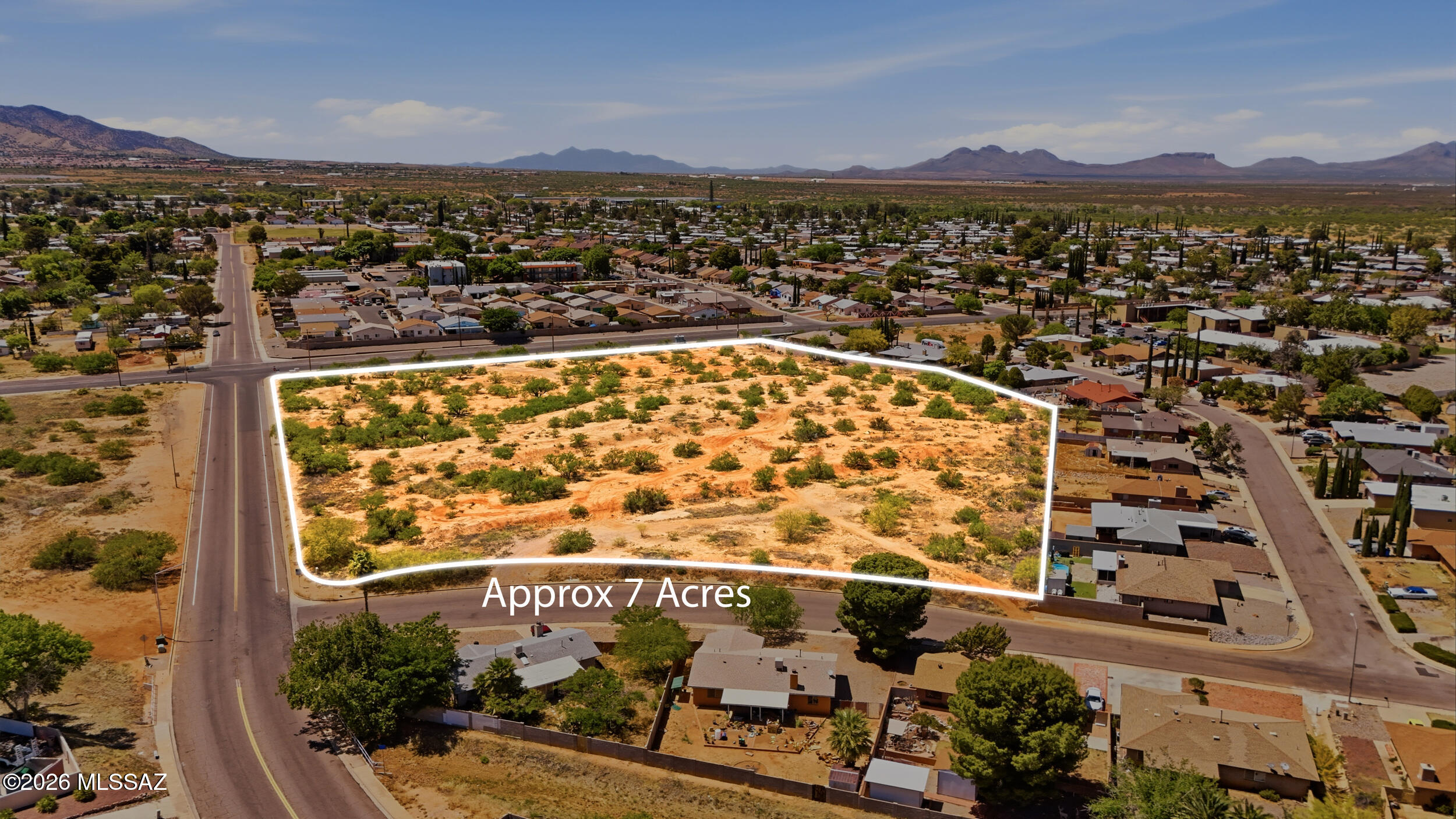 SHOVEL-READY DEVELOPMENT! Presenting one of Sierra Vista's most compelling turn-key development opportunities -- a 6.46-acre R-2 zoned parcel with a professionally designed preliminary platted site plan for a subdivision totaling up to 80 residential units, complete with on-site utilities, a 2,500 S.F. clubhouse, dog park, and 200 parking spaces. This is not raw land. This is a fully conceived, architect-designed community ready for a qualified builder or investor to take across the finish line. The preliminary site plan, designed by Studio Y Design & Development, includes three distinct unit types to capture the full spectrum of the Sierra Vista rental and purchase market: Build-to-Rent (BTR) Deploy all 80 units as rentals. Sierra Vista's Fort Huachuca-driven rental market provides consistent occupancy with military, contractor, and civilian tenants year-round. 
Build-to-Sell -Sell individual units or sell the entire completed community to a multifamily investor at stabilized value.
Hybrid Strategy Retain high-performing units as long-term rentals while selling remaining units individually to owner-occupants -- maximizing cash flow and immediate returns simultaneously.
The seller is open to financing for qualified buyers, allowing you to:  Preserve construction capital for vertical development
Reduce upfront acquisition risk. Close faster than traditional bank financing timelines. Seller is ready to work with the right buyer.  This one may go fast! Seller is a Licensed Real Estate Agent in the State of Arizona.