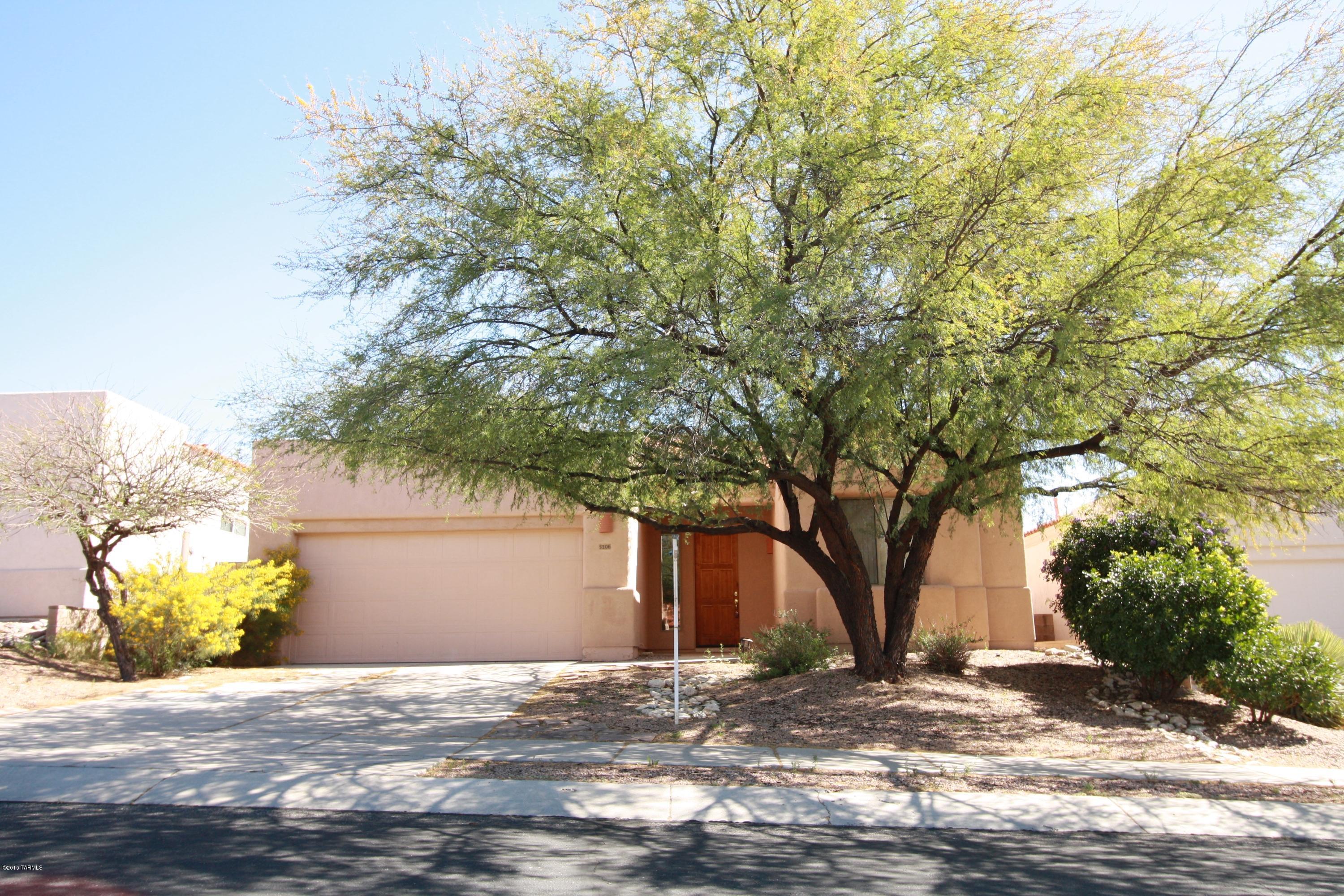 Gorgeous 4 bedroom in Sabino Springs gated community! Previously a model home, this 4 bedroom 2 bath has a great split bedroom floorplan & wonderful features including mature landscape, community pool and walking paths. Close to everything the Northeast side has to offer, this home is a must see!