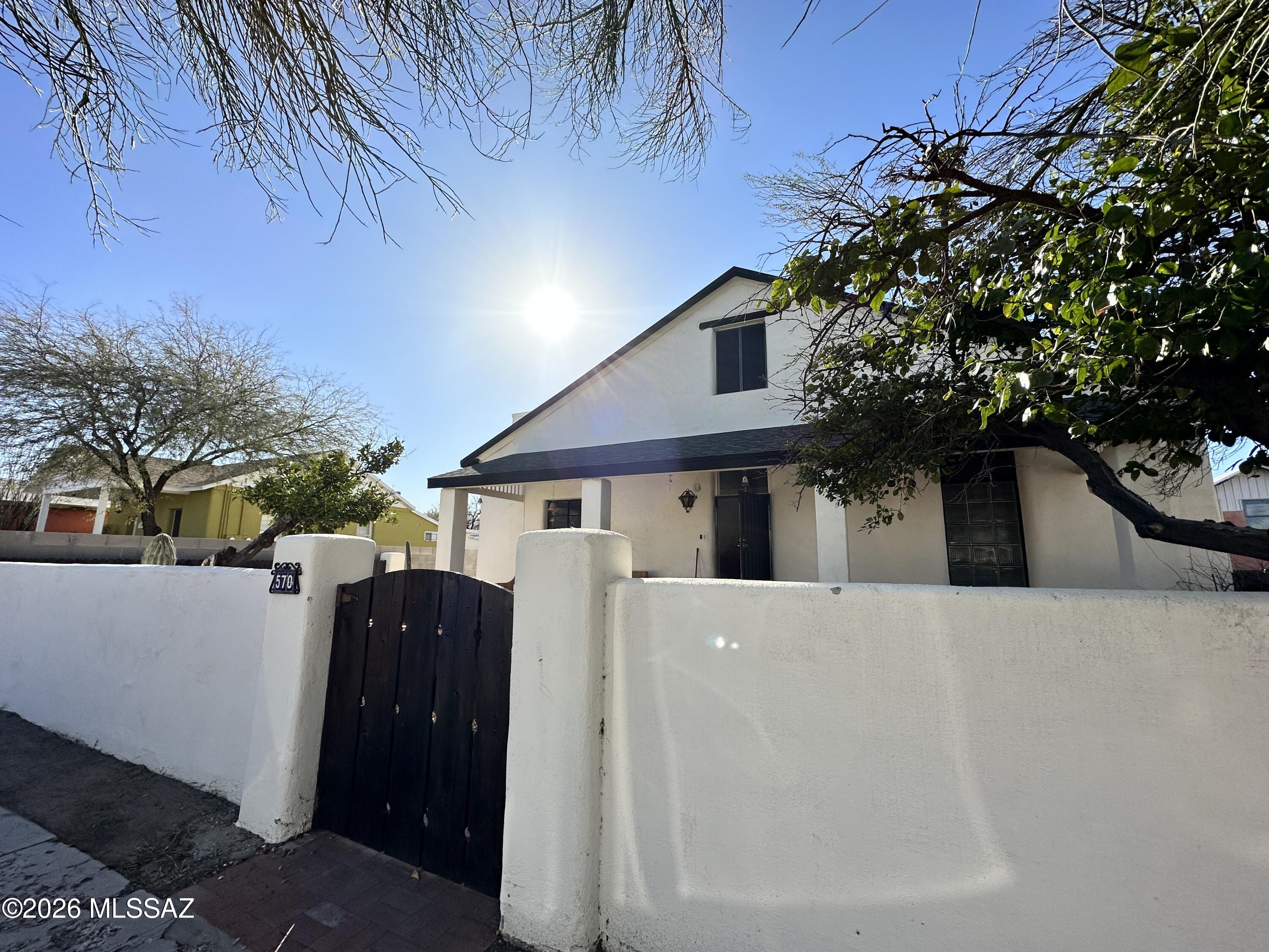 Historic 3-Plex in the heart of Barrio Viejo featuring a desirable unit mix of two 1-bedroom/1-bath units and one 2-bedroom/1-bath unit. This charming property blends classic Tucson character with modern updates, including high beam ceilings, Mexican tile, wood flooring, two private decks, and a spacious front patio perfectfor outdoor living. Updated interiors include new cabinetry, granite countertops, and SS appliances. Additional amenitiesinclude shared basement laundry and onsite parking. The property is currently fully occupied and has previously operated successfully as an Airbnb, offering excellent flexibility for both long-term and short-term rental strategies. Ideally located close to the historic El Tiradito Wishing Shrine, Tucson Convention Center, Tucson Museum of Contemporary Art, local restaurants, the streetcar line, and convenient access to I-10. A rare investment opportunity in one of Tucson's most sought-after historic neighborhoods