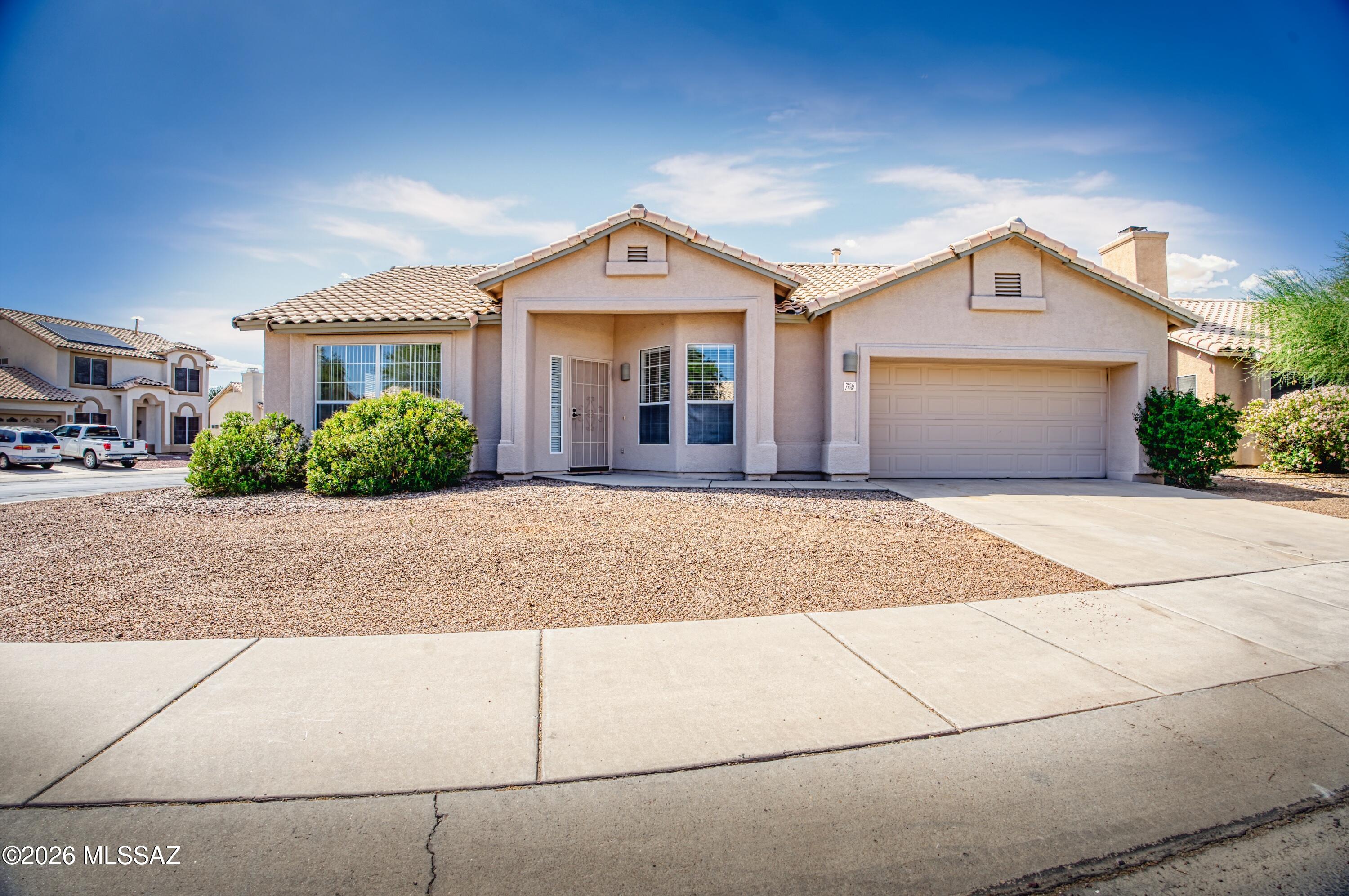 Located in the highly sought after Continental Ranch community, this updated 3 bedroom, 2 bathroom home offers fresh interior paint, brand new carpeting, high ceilings, and a bright open layout filled with natural light. The kitchen features ample cabinet and counter space with an adjacent dining area ideal for everyday living and entertaining. The spacious primary suite includes an en suite bathroom and generous closet space. Enjoy a low maintenance backyard with room to relax or personalize. Conveniently located near parks, shopping, dining, schools, and easy access to I 10.