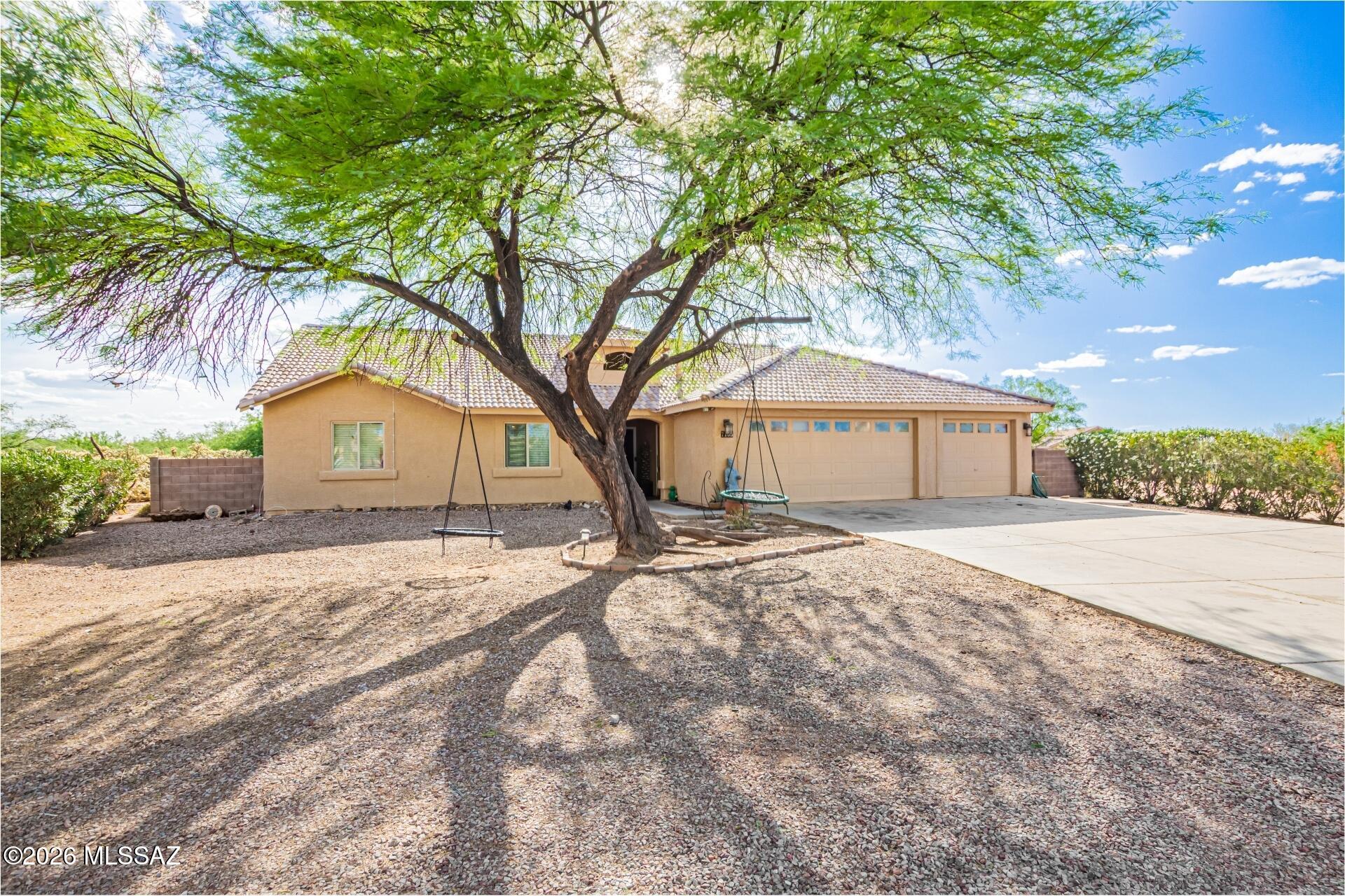 This stunning property features 5bd & 2.5ba, offering ample space for families of all sizes. With 2156 sq ft of well-designed living space, you'll find a perfect blend of comfort and functionality. Nestled on a corner lot spanning 0.926 acre, this home not only provides plenty of room for outdoor activities but also presents potential for expansion to suit your family's needs. The spacious layout is ideal for both entertaining and everyday living, while large windows invite in natural light and showcase breathtaking mountain views. Great for hosting summer barbecues in the expansive yard or enjoying quiet evenings with stunning sunsets, this property is truly a great place to call home. Don't miss your chance to own this exceptional property where comfort meets potential!