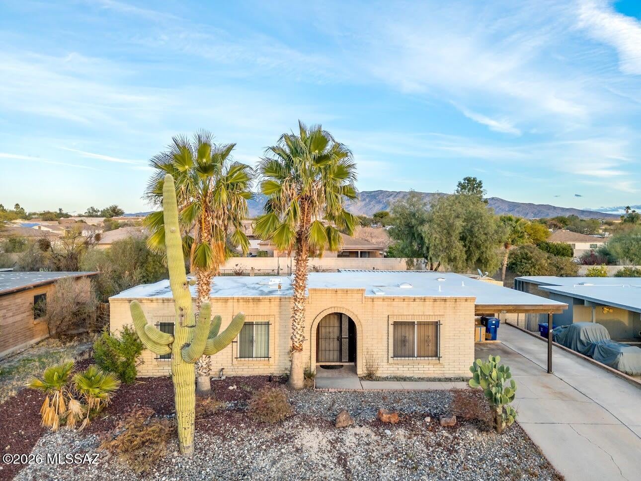 VA Assumable Loan at 2.375%!! This charming 3-bedroom, 2-bath home offers comfortable living in a convenient Eastside Tucson location. The home features spacious bedrooms and two updated bathrooms, with plenty of potential to make the space your own. Enjoy easy access to shopping, dining, schools, parks, and everything Tucson has to offer. Whether you are looking for your next home or an investment opportunity, this property offers great potential at an affordable price. Don't miss your opportunity to make this Sunburst Drive home yours!