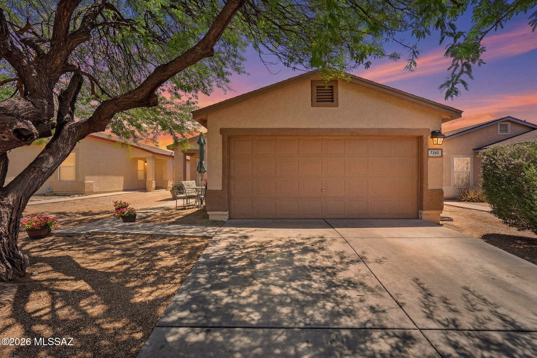 A beautifully updated and well-maintained 3-bedroom, 2-bath home with a den that can easily serve as a 4th bedroom, home office, or flex space. Bright and open with plenty of natural light, this home features a newer roof, updated flooring, recently refreshed interior and exterior paint, matching granite countertops throughout the kitchen and bathrooms, and stainless steel appliances. The spacious kitchen flows seamlessly into the living and dining areas, creating an ideal space for everyday living and entertaining.

The primary suite and one additional bedroom feature walk-in closets, offering ample storage. Enjoy a low-maintenance backyard with room to relax, entertain, or create your own outdoor retreat. The lower elevation of the rear neighboring lots enhances privacy and creates a more open feel behind the property. Additional highlights include a 2-car garage and a low HOA.

Located within walking distance to Maldonado Elementary School and just minutes from I-10, shopping, dining, and everyday amenities, this home offers the perfect blend of comfort, location, and style.