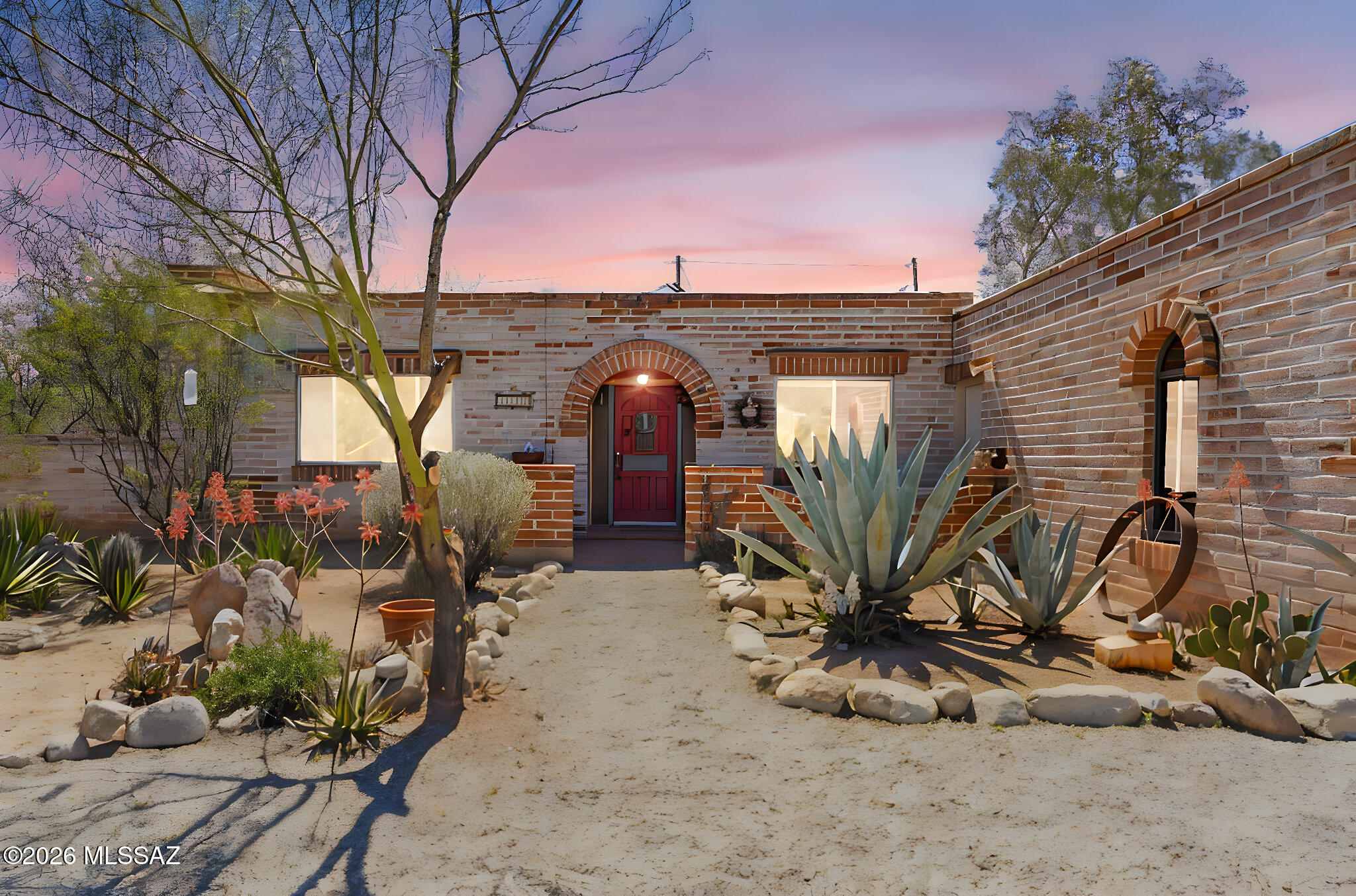 Range Priced-Seller will accept/or counter offers b/w $460,000 & $510,000. Full of authentic Southwestern character, this picturesque home blends warm textures, artistic details & multiple, inviting living spaces. Saltillo tile floors, two fireplaces & rich natural materials create a timeless desert aesthetic. The fun & bright kitchen offers generous cabinet & counter space, while a heated/cooled bonus room provides the perfect guest quarters, studio, workshop, or creative space. Outdoors, enjoy a private desert setting with a covered patio, built-in BBQ, mature landscaping & mountain views. With 4 bedrooms, 2 baths, and a spacious lot with no HOA, this home offers flexibility, charm, and the freedom to make the space your own in one of Tucson's most desirable east-side neighborhoods. Located in the desirable Bear Canyon Hills area, this home offers quick access to some of Tucson's best outdoor attractions, including Sabino Canyon, Bear Canyon Trailhead, and Agua Caliente Park. Enjoy a peaceful east-side setting with stunning desert scenery, nearby shopping and dining, and an easy commute along Tanque Verde and Catalina Highway.