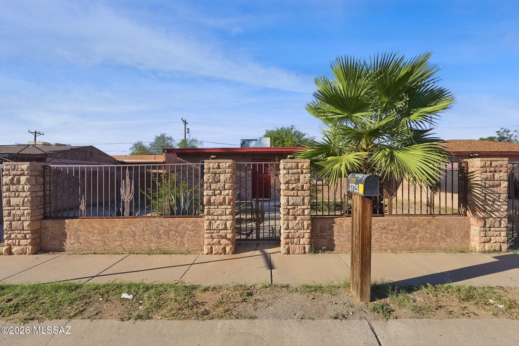 Charming and affordable Midtown Tucson home! This move in ready 2-bedroom, 2-bath home offering a great opportunity for a first-time buyer or investor. Inside you'll find two spacious bedrooms, a comfortable living room, and a nicely sized kitchen with plenty of potential to make it your own. Outside, enjoy a large yard with room for entertaining, gardening, pets, or an RV. A very nice detached outbuilding adds even more possibilities and may have potential as a workshop, studio, home office, or possible ADU, subject to zoning and permits. Conveniently located in central Tucson near shopping, dining, schools, medical services, and major roadways. Affordable, centrally located, and full of potential--come see all this property has to offer!