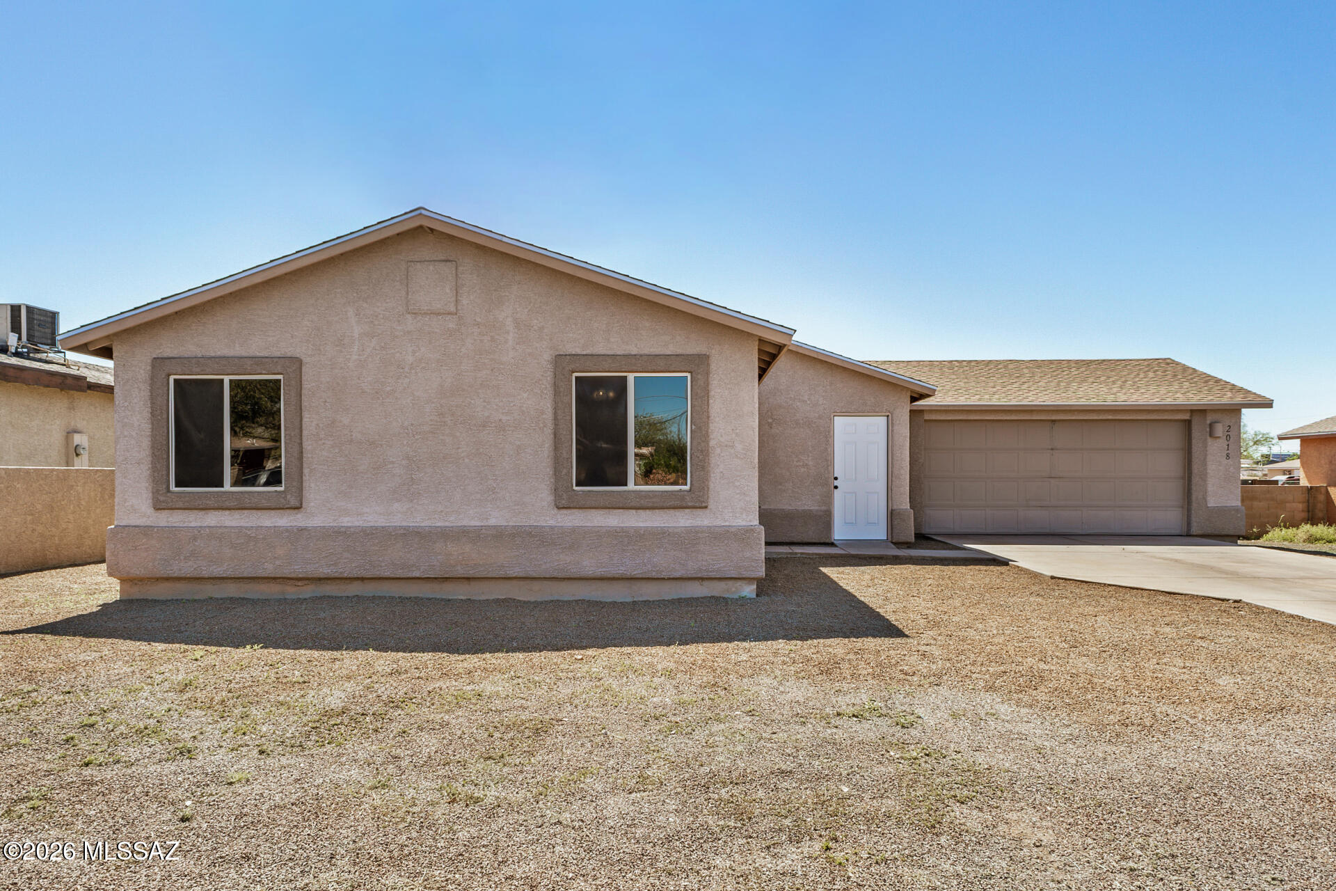 Range priced $279,500 - $289,500. This move-in ready 4-bedroom home features a 2-car garage, extended driveway, and spacious front yard. Inside, enjoy an open layout with vaulted ceilings, fresh paint, and durable tile flooring. The upgraded kitchen boasts brand new quartz countertops, wood cabinetry, and brand new stainless steel appliances. Both bathrooms are fully remodeled with beautiful new tile, while bedrooms offer new carpet for added comfort. The primary suite includes a private bath. Step outside to a large backyard with an open patio, RV gate, and alley access--perfect for entertaining or future plans. Owned solar adds efficiency and savings. Agent/Owner