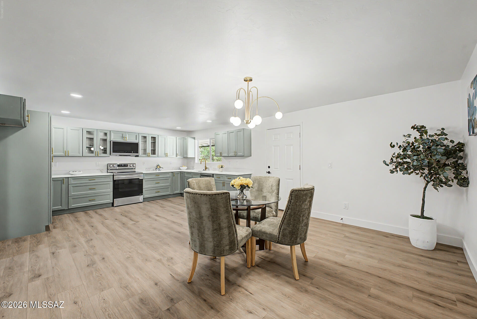 Experience modern living at its finest in this fully remodeled 4 bed, 3 bath showpiece located in a prime location on an oversized lot! Every inch of this stunning home has been thoughtfully redesigned with sleek contemporary finishes, designer touches, and an open-concept layout perfect for entertaining. The gourmet kitchen shines with stylish cabinetry, quartz countertops, and high-end fixtures, while spacious bedrooms and beautifully updated baths offer comfort and sophistication throughout. Step outside to endless possibilities with a large backyard ready for gatherings, relaxation, or your dream outdoor oasis. A rare blend of style, space, and location--this is the one buyers have been waiting for!