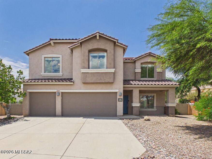 Your palace awaits! At 3,669 sq. feet this home leaves all confines behind with an open concept floorplan. A renovated kitchen in addition to updated tile flooring maintains a consistent and tasteful color palette throughout. Heading upstairs you will find an oversized loft as well as an expansive master bedroom able to accommodate far more than just a bed. Three additional bedrooms are also present and a first floor den could serve as a possible fifth bedroom or office space.