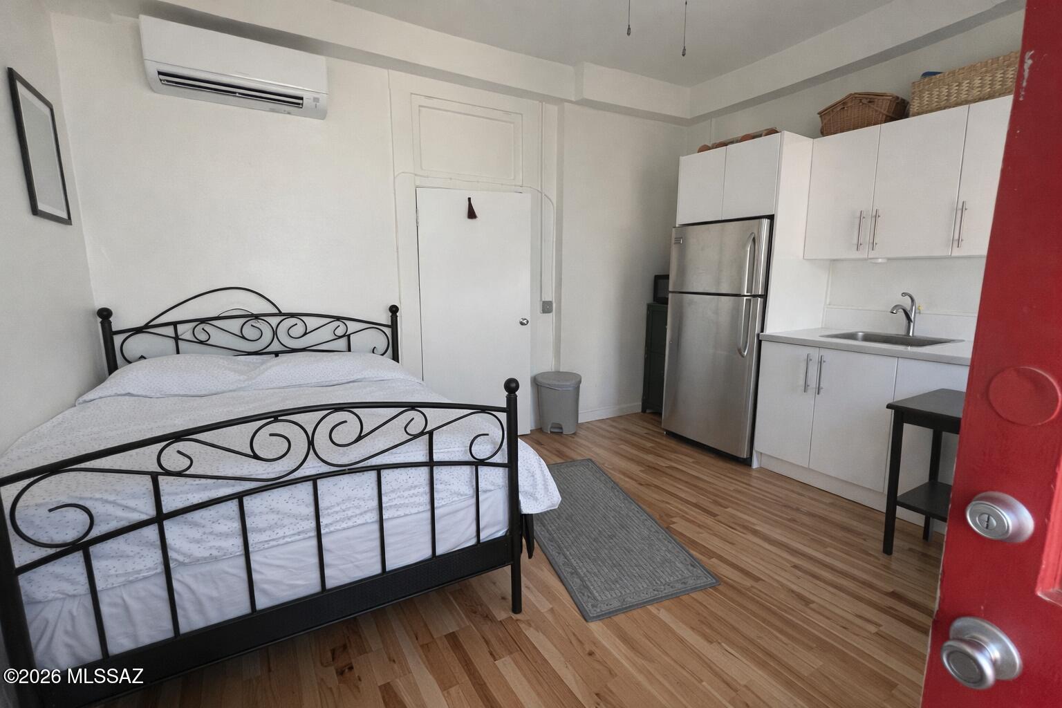 Beautiful, updated studio in historic Armory park. This charming property has 15 unique floor plans. Our favorite features - high ceilings, stainless steel appliances, updated kitchen and bathrooms, off-street parking, laundry on site, bike racks, and walkability to downtown/4th ave! Rent includes water, sewer, trash, and WiFi! No dogs allowed. This property is part of the Affordable Housing Program. Tenants cannot earn more than $33,650 annually to qualify. We have other great properties around Tucson.  Photos may be of different unit. Check out our website - www.brightproperties.net. Call for details! 520.906.7215