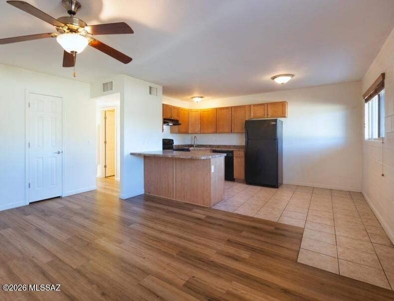 Lovely 2 bed, 1 bath apartment in Midtown Tucson. Located in a well-maintained community near restaurants, shopping, public transit, and just minutes from the University of Arizona and central Tucson amenities. The single-story condo offers added privacy and natural light. Be part of a condo community with an outdoor patio and community pools and picnic areas. $75 Monthly Rubs for W/S/T. Pet Friendly. Immediate Availability. First floor, well maintained two bedroom one bath condo located in central Tucson. Brand new HVAC! Laminate and tile flooring throughout 800 SF. The bright eat in kitchen boasts newer appliances and an abundance of cabinets and counter space. Enjoy the back patio space. Washer & Dryer included. One covered carport space available with guest parking areas. Tenant only pays electric! Pool and common patio areas nearby. Minutes from local grocery stores, shopping and dining options. Close to transit bus routes. Two pets welcome under 35 lbs with additional pet rent. Please reach out to leasing agent for further details.