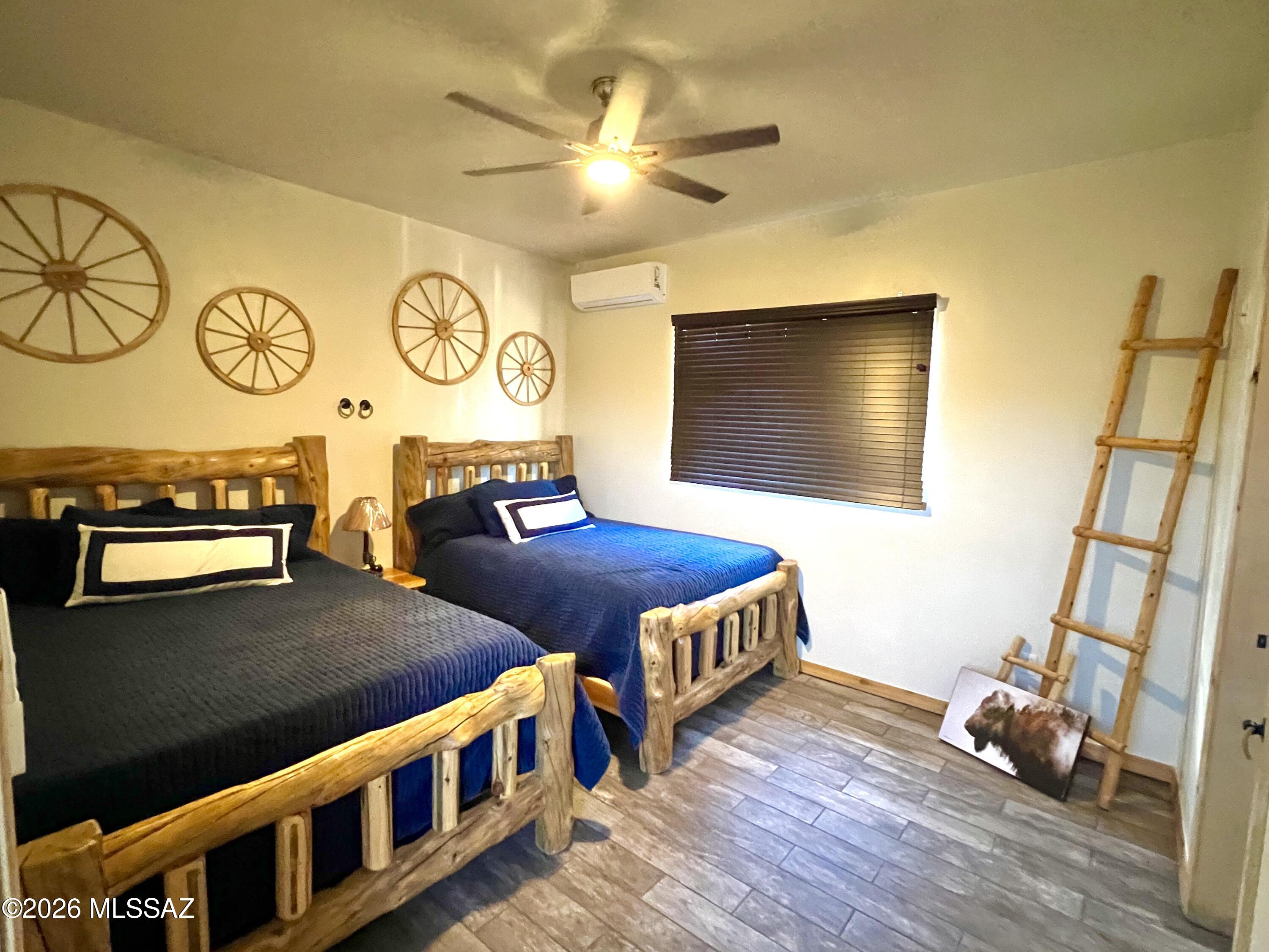 The Ranch offers a classic equestrian lifestyle setting, anchored by a 10-stall horse barn and a charming barndominium-style residence situated on the second level of the barn structure. From this elevated living space, the owner enjoys sweeping views of the ranch grounds and immediate access to the stables below.  The improvements lend themselves well to horse enthusiasts, recreational ranching, or a private country retreat, combining practical equestrian facilities with a distinctive and comfortable living arrangement. Adjacent lot 112-37-034 included in sale.