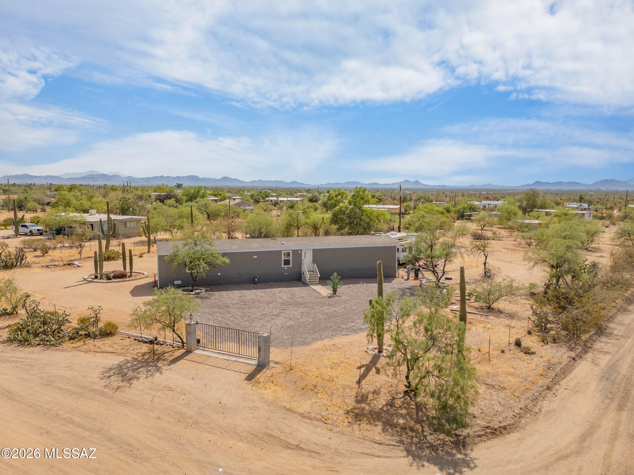 Be the very first to call this home yours. Nestled on a spacious 1 acre lot in scenic Picture Rocks, this brand-new 2025 Cavco manufactured home offers a rare opportunity to own a home that has never been lived in. Surrounded by beautiful natural desert landscape and framed by stunning mountain views, this property delivers the perfect blend of privacy, space, and peaceful Arizona living. A brand-new septic system adds immediate value and peace of mind, making this home truly move-in ready. Enjoy wide open skies, room to roam, and the beauty of the Sonoran Desert--all from your own acre of land.