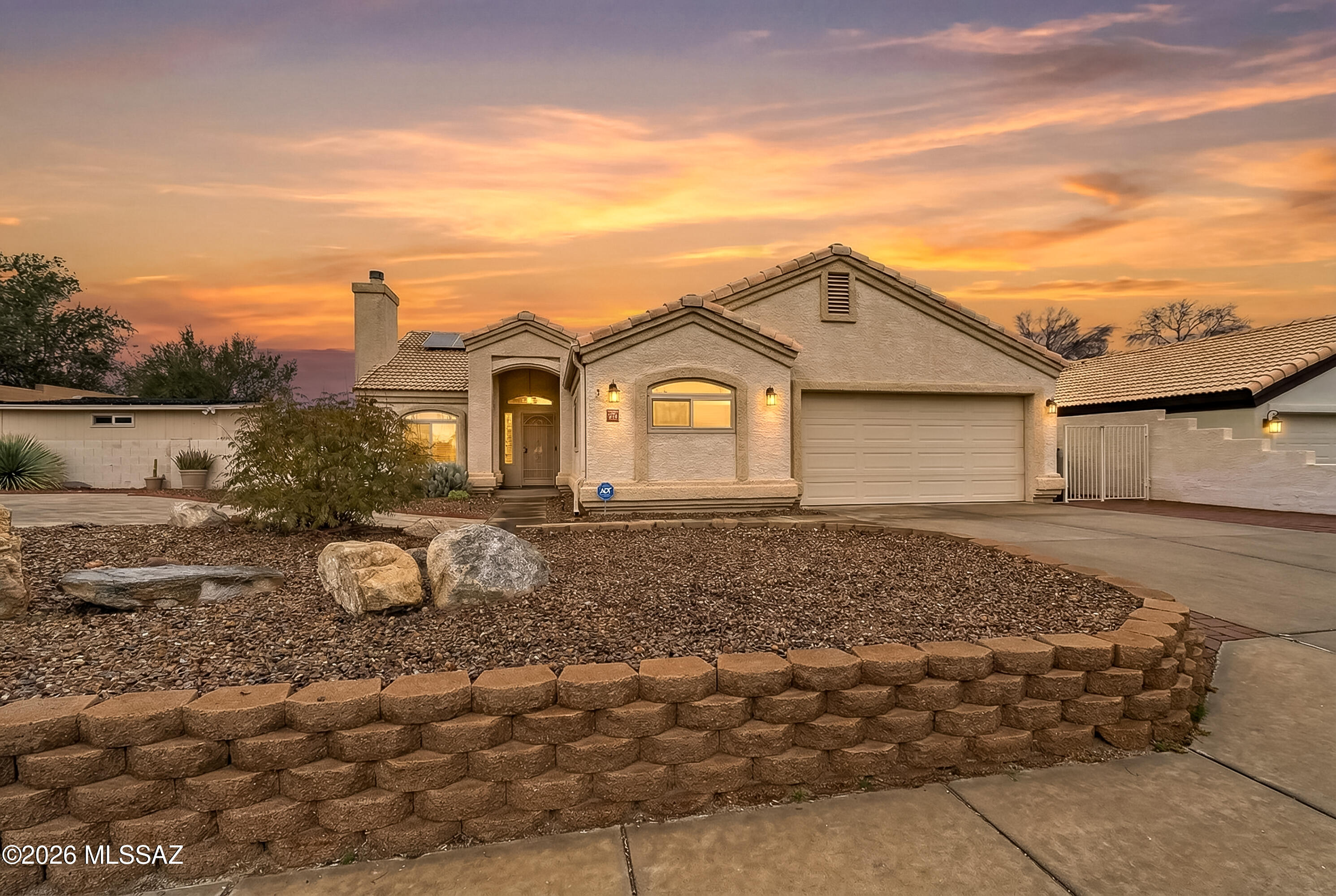 Experience the best of NW living in this beautifully upgraded home with no HOA! Offering 4 bedrooms plus a versatile den with closet that can function as a 5th bedroom, this home blends flexibility and style. The updated kitchen and bathrooms shine with modern finishes, and both baths feature double vanities. Enjoy no carpet throughout, paid solar, and a new 50-gallon water heater for efficiency and comfort. Step outside to your private backyard retreat with a sparkling pool, newer pump and filter, cabana, covered patio, sound system, pump house, workshop, RV parking space available, and mature lemon, lime, orange, and pomegranate trees—perfect for relaxing, entertaining, and enjoying Arizona evenings year-round.