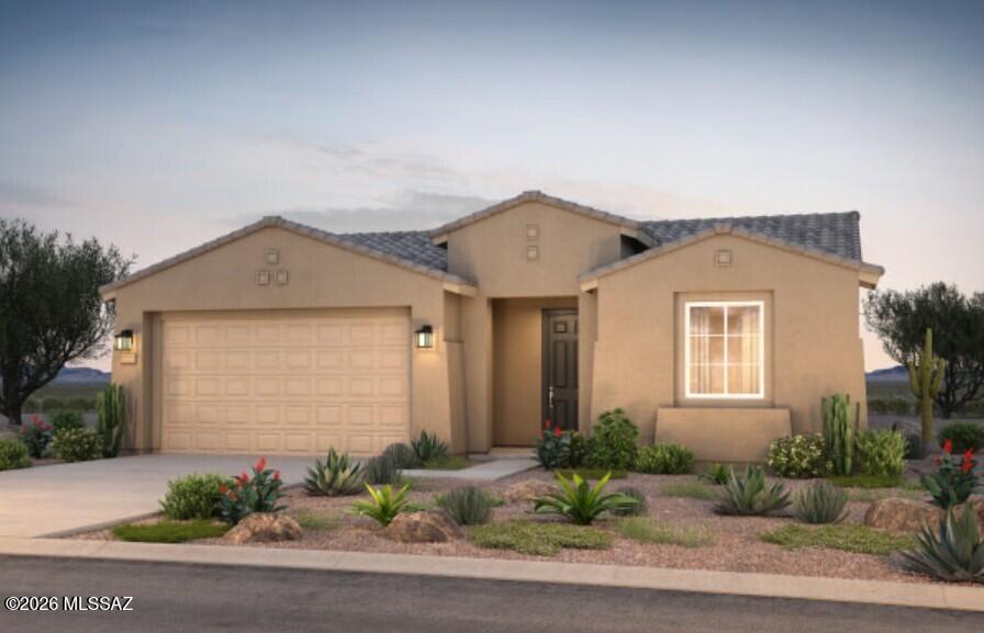 Available February 2027, this open-concept Haven floor plan features 2 bedrooms, a den, 2 baths, and a 2-car garage with a 4' extension. Highlights include 9' ceilings, a walk-in pantry, tankless water heater, and gas connections in the kitchen, laundry, and backyard. The gourmet kitchen features Coastal Shaker Moonlight cabinetry, Snowridge granite countertops, and stainless steel appliances. The owner's suite includes a beautifully framed walk-in shower. Additional features include pre-wiring for ceiling fans and pendant lighting, thoughtfully selected design finishes, and access to the open clubhouse and cafe.
